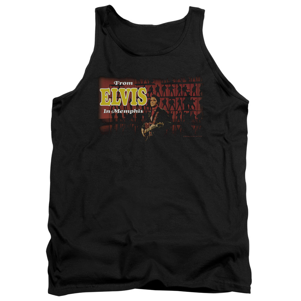 Elvis Presley From Elvis In Memphis Mens Tank Top Shirt Black Officially Licensed