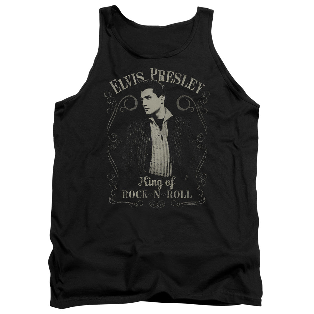Elvis Presley Rock Legend Mens Tank Top Shirt Black Officially Licensed