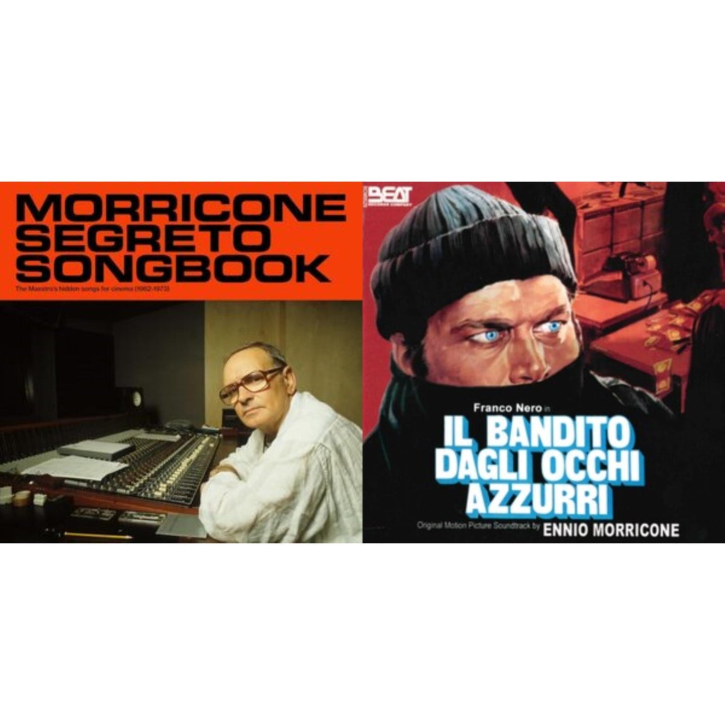 Ennio Morricone - Blue-Eyed Bandit (Il Bandito Dagli Occhi Azzurri) Ost & Morricone Segreto Songbook (1962-1973) (2LP)