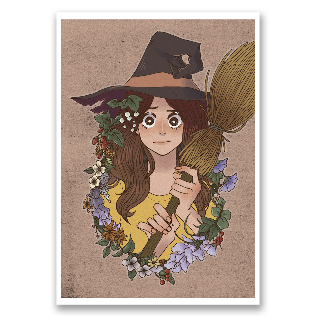 Emily Hampshire: Amelia Aierwood, Basic Witch - SIGNED Super Deluxe Bundle Book