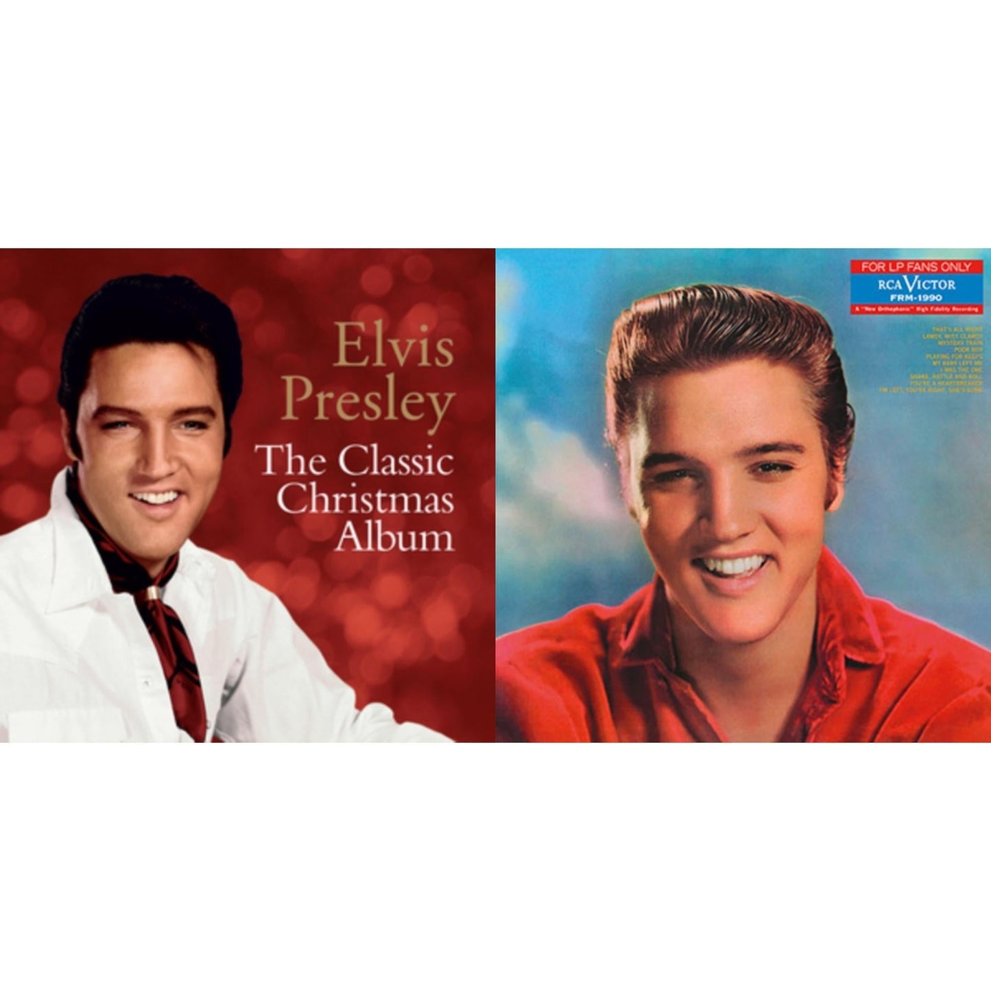 Elvis Presley - Classic Christmas Album & For LP Fans Only (Translucent Blue Vinyl/180G)