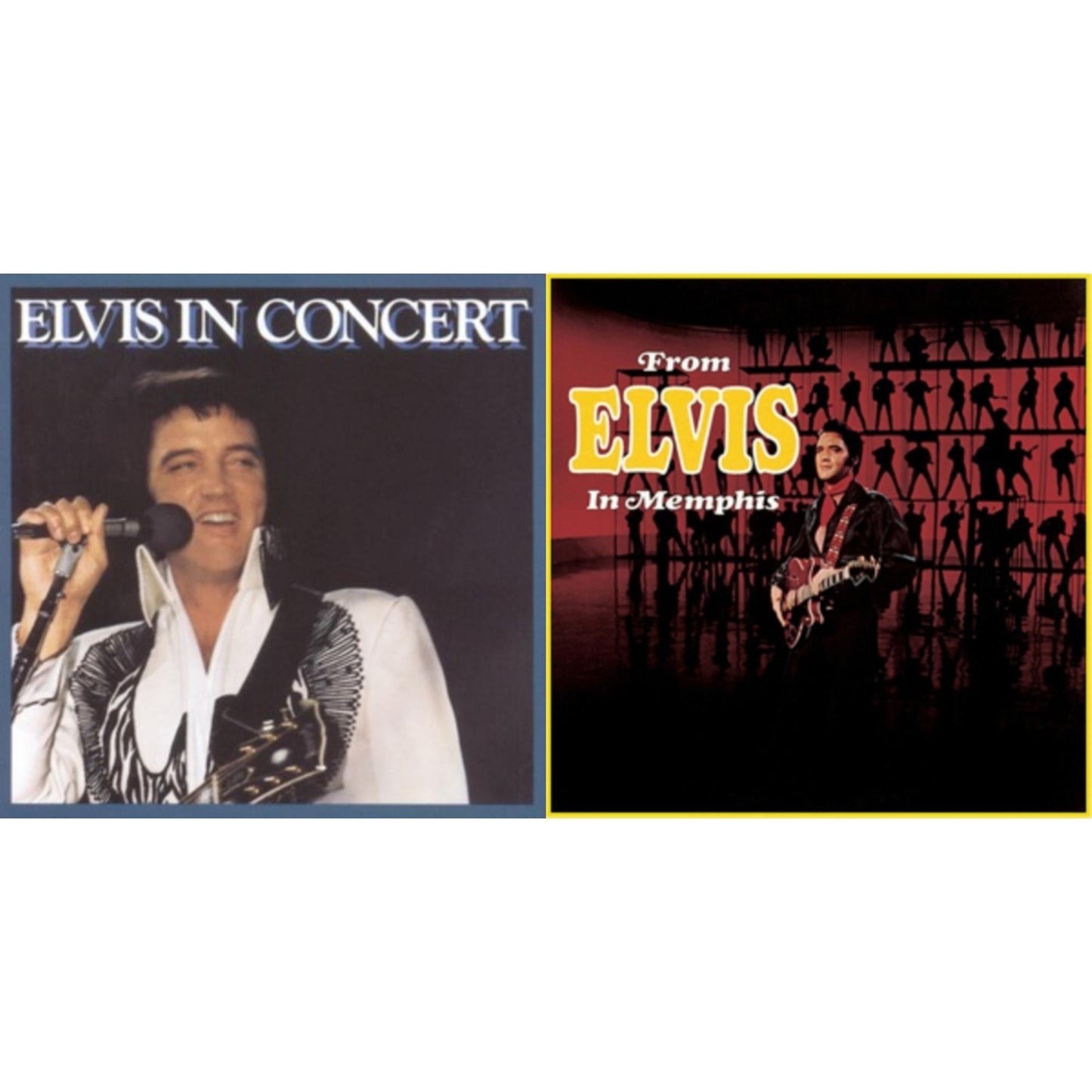 Elvis Presley - Elvis In Concert & From Elvis In Memphis - CD Bundle