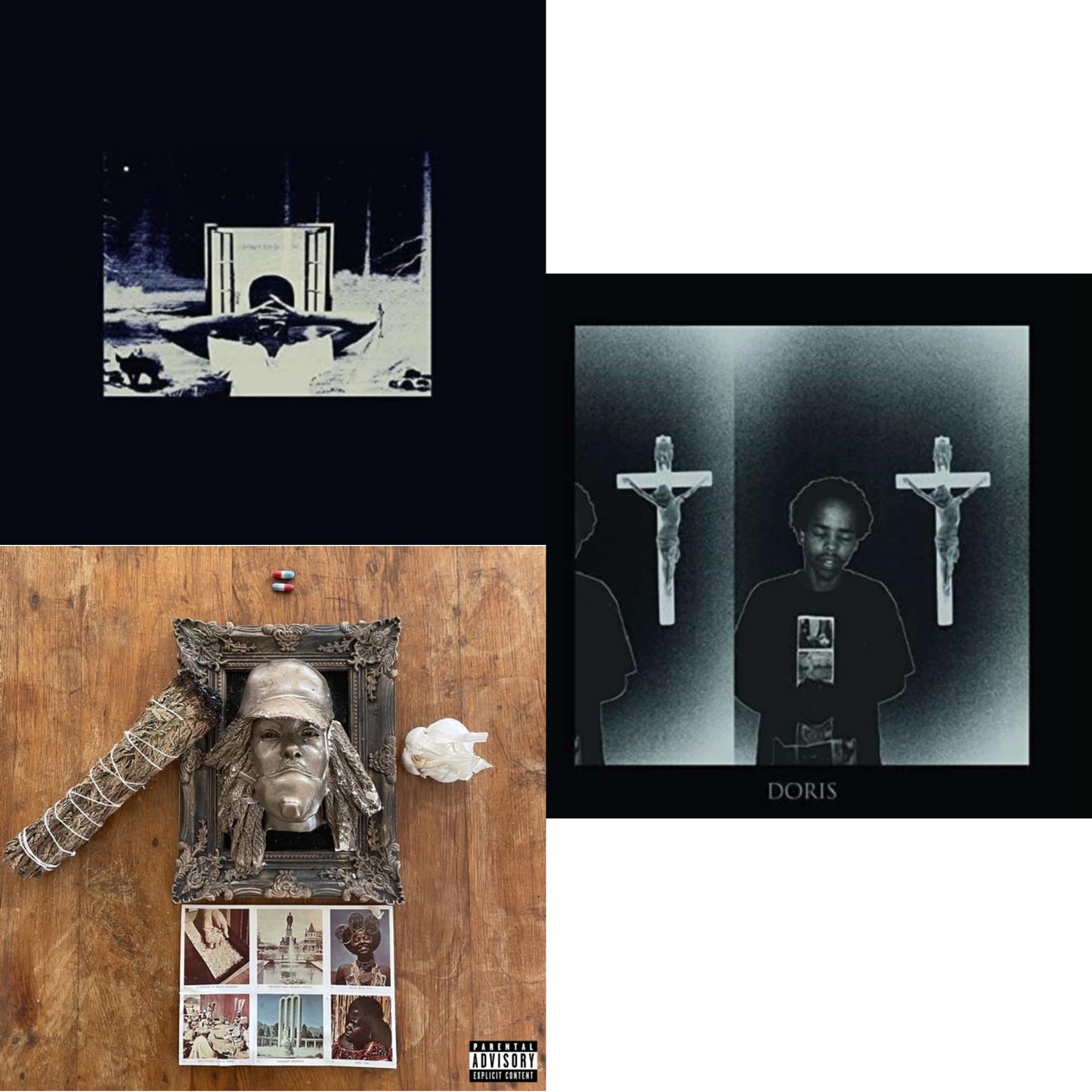 Earl Sweatshirt - Sick! & I Don't Like Shit I Don't Go Outside (X)(150G/Dl Card) & Doris (X) (150G/Dl Card) - LP Vinyl Bundle