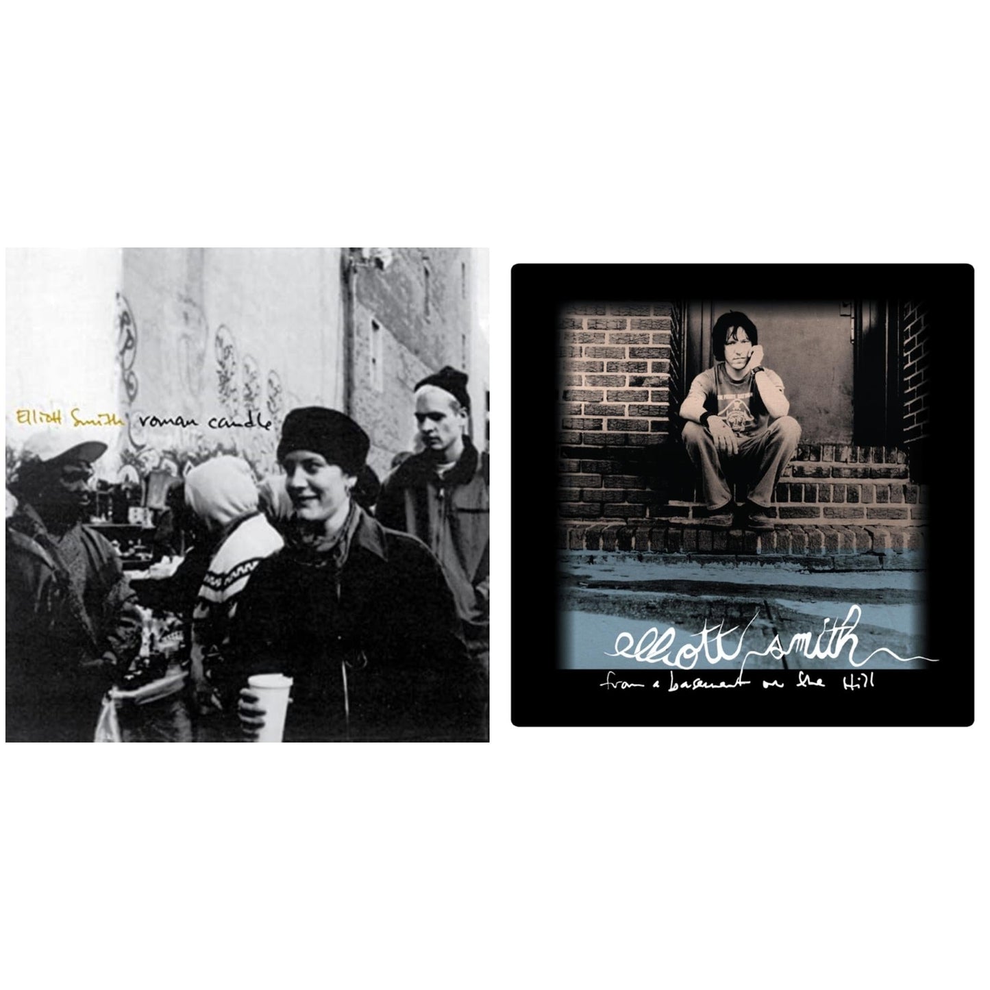 Elliott Smith - Roman Candle (Dl Card) & From A Basement On The Hill (Dl Card/2LP)