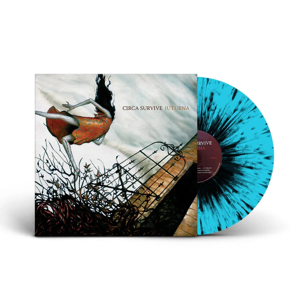 Circa Survive - Juturna (Limited Edition Blue With Black Splatter Colored Vinyl) Vinyl Record
