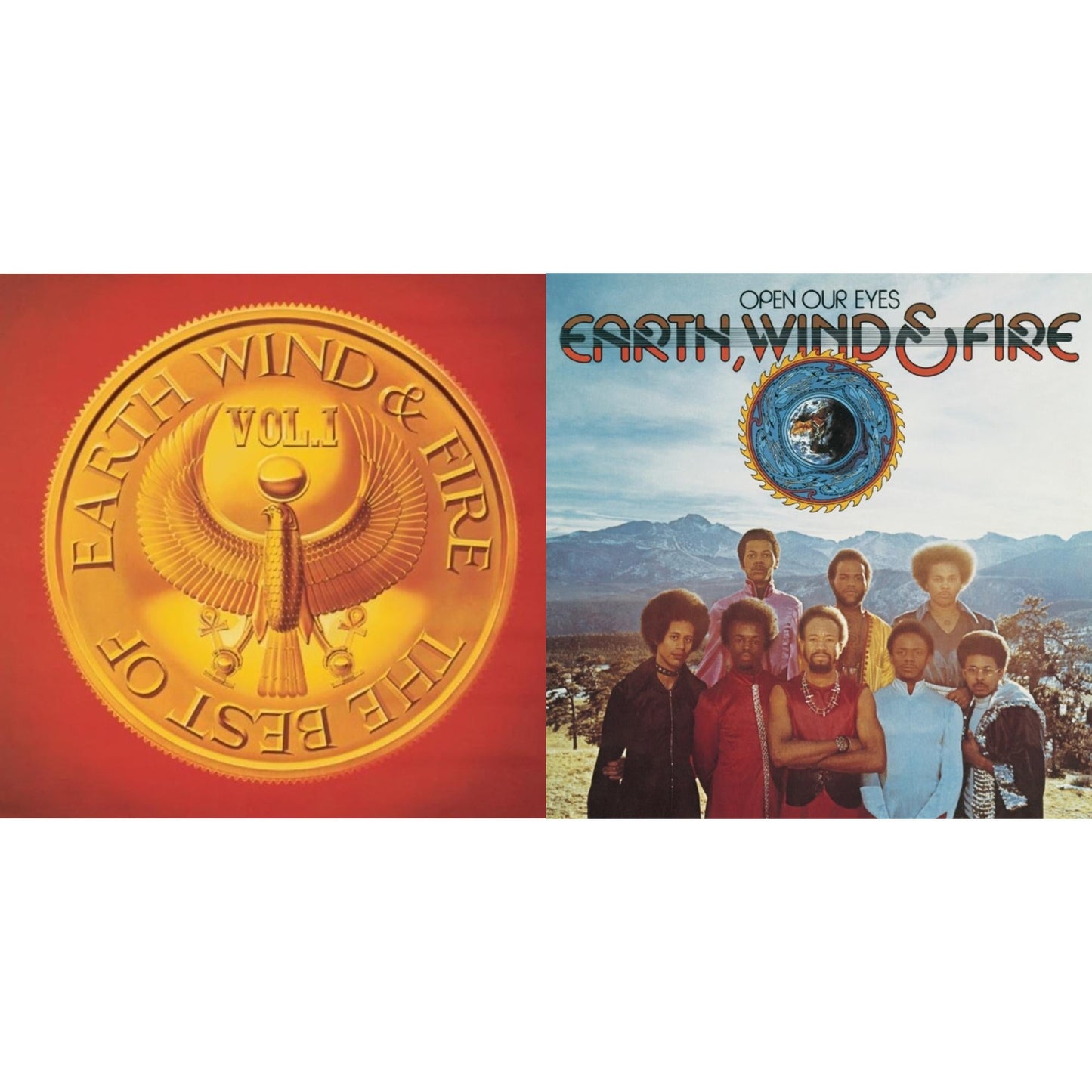Earth Wind & Fire - Best Of Vol.1 & Open Our Eyes - CD Bundle