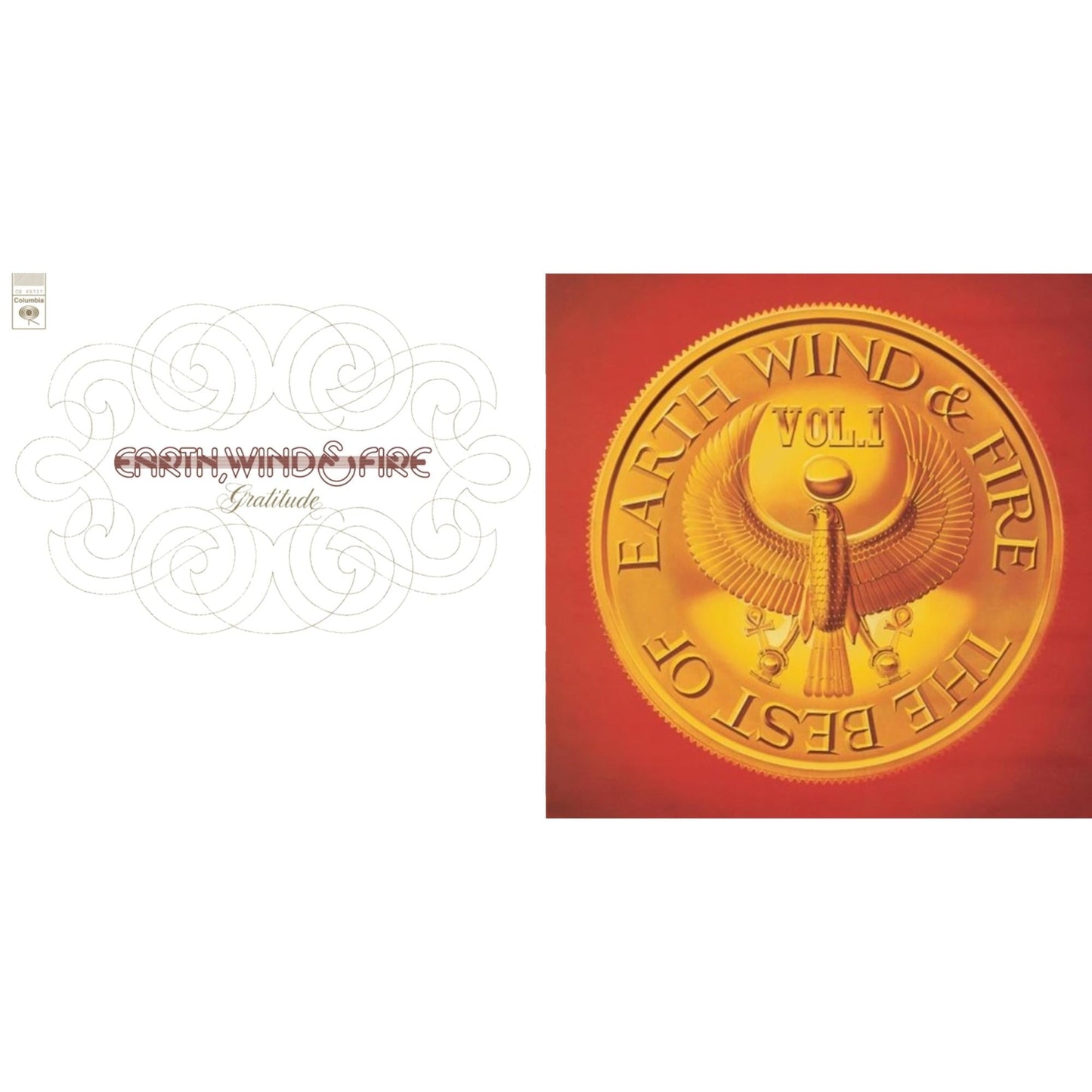 Earth Wind & Fire - Best Of Vol.1 & Gratitude - CD Bundle