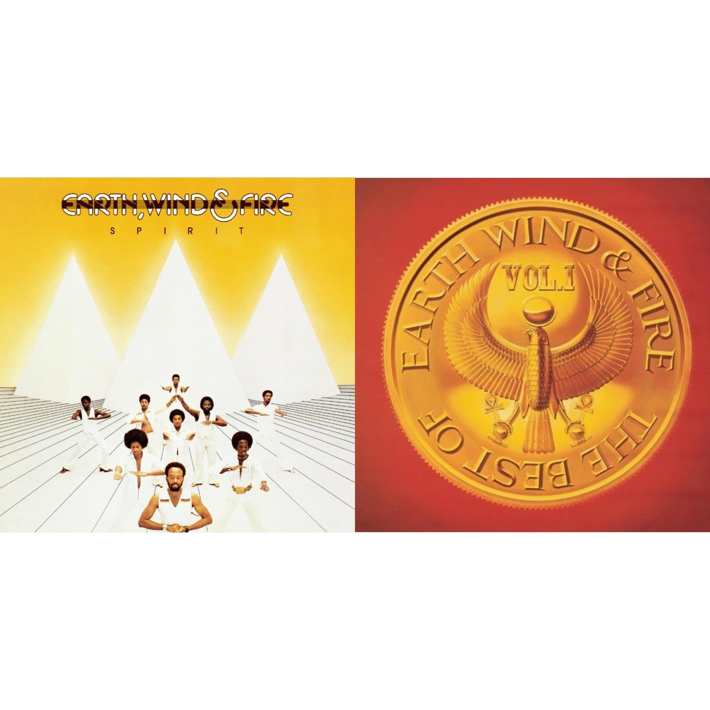 Earth Wind & Fire - Best Of Vol.1 & Spirit - CD Bundle