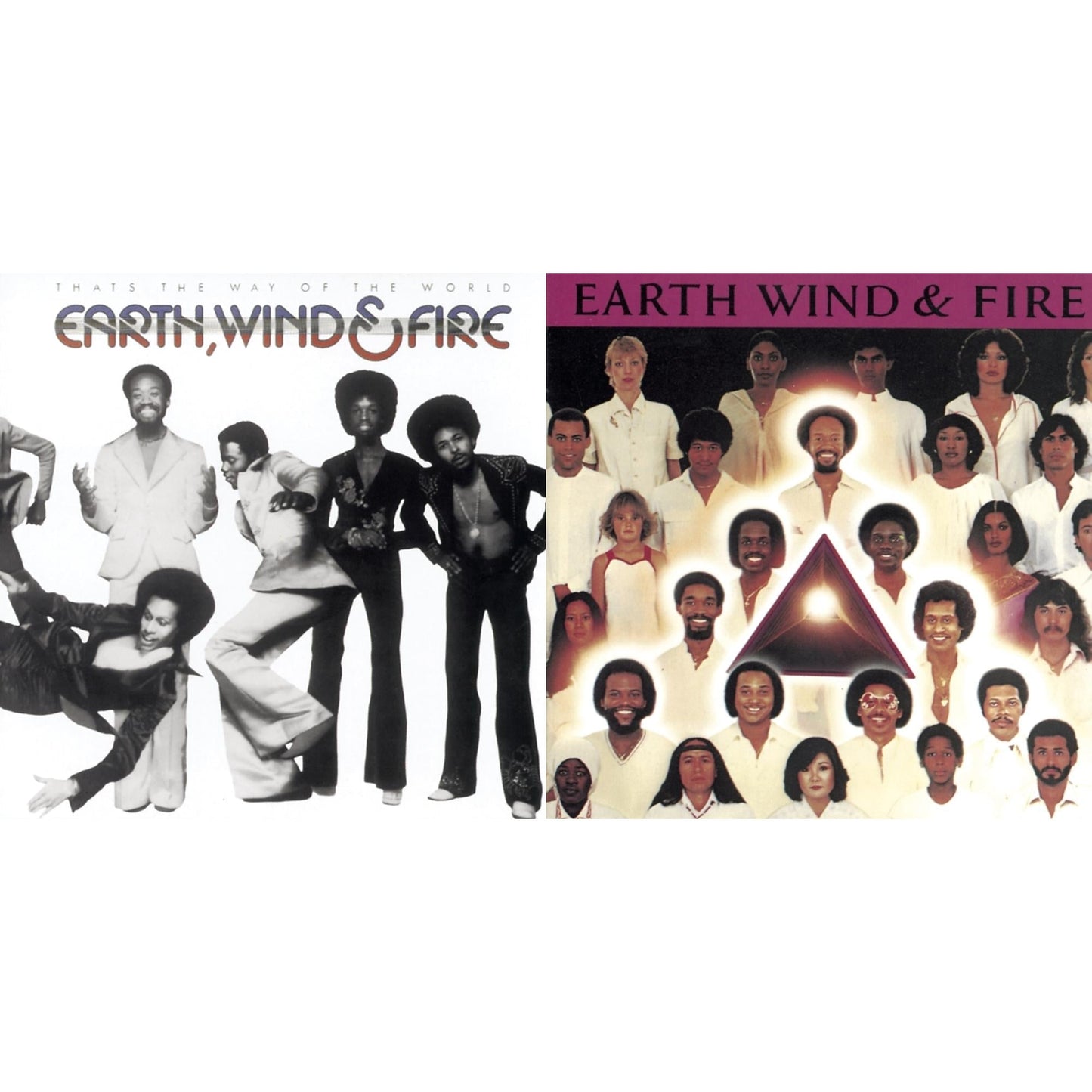 Earth Wind & Fire - That's The Way Of The World & Faces - CD Bundle