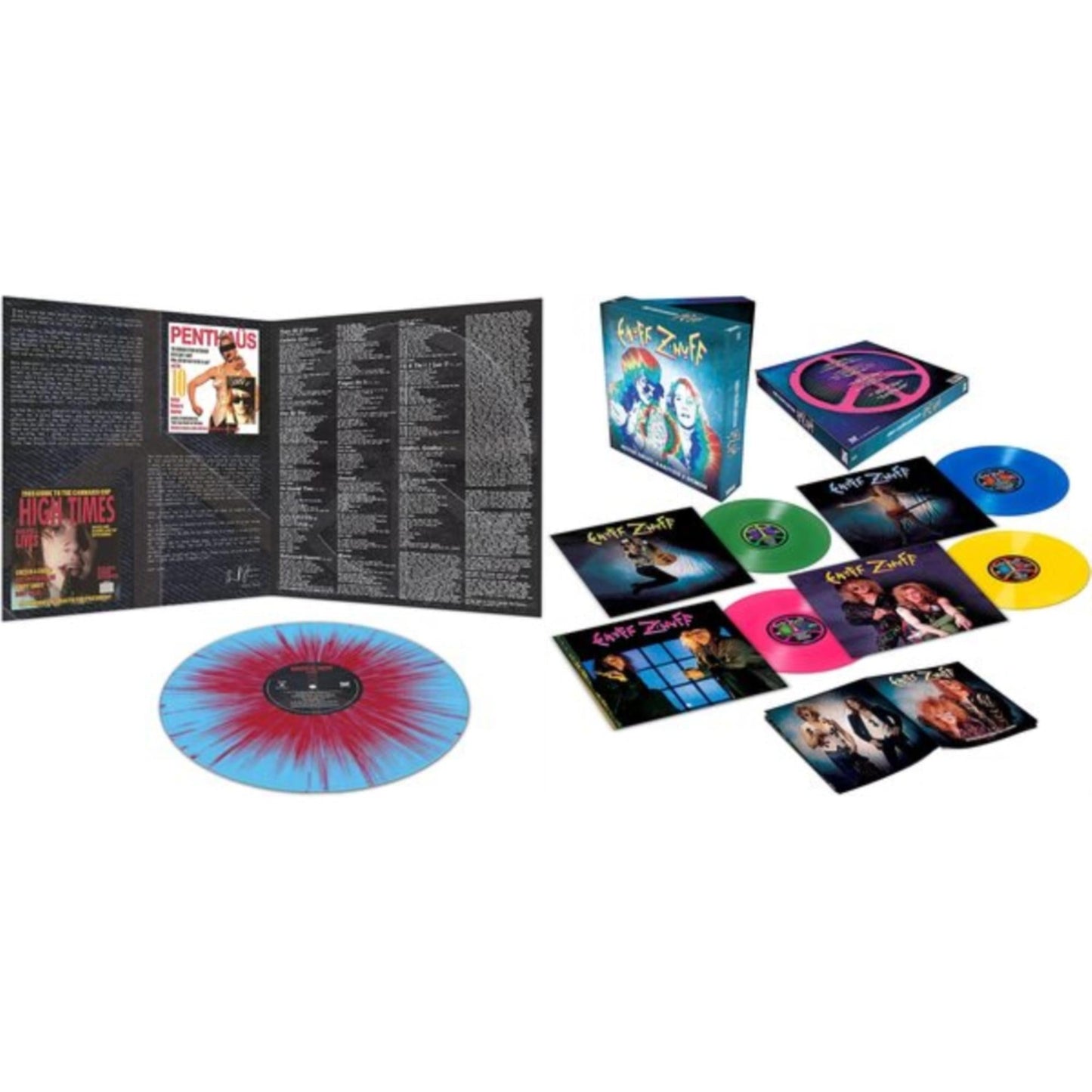 Enuff Z'nuff - 1985 (Blue & Red Starburst LP Vinyl) & Rarities & Demos (4LP/Colored Vinyl)