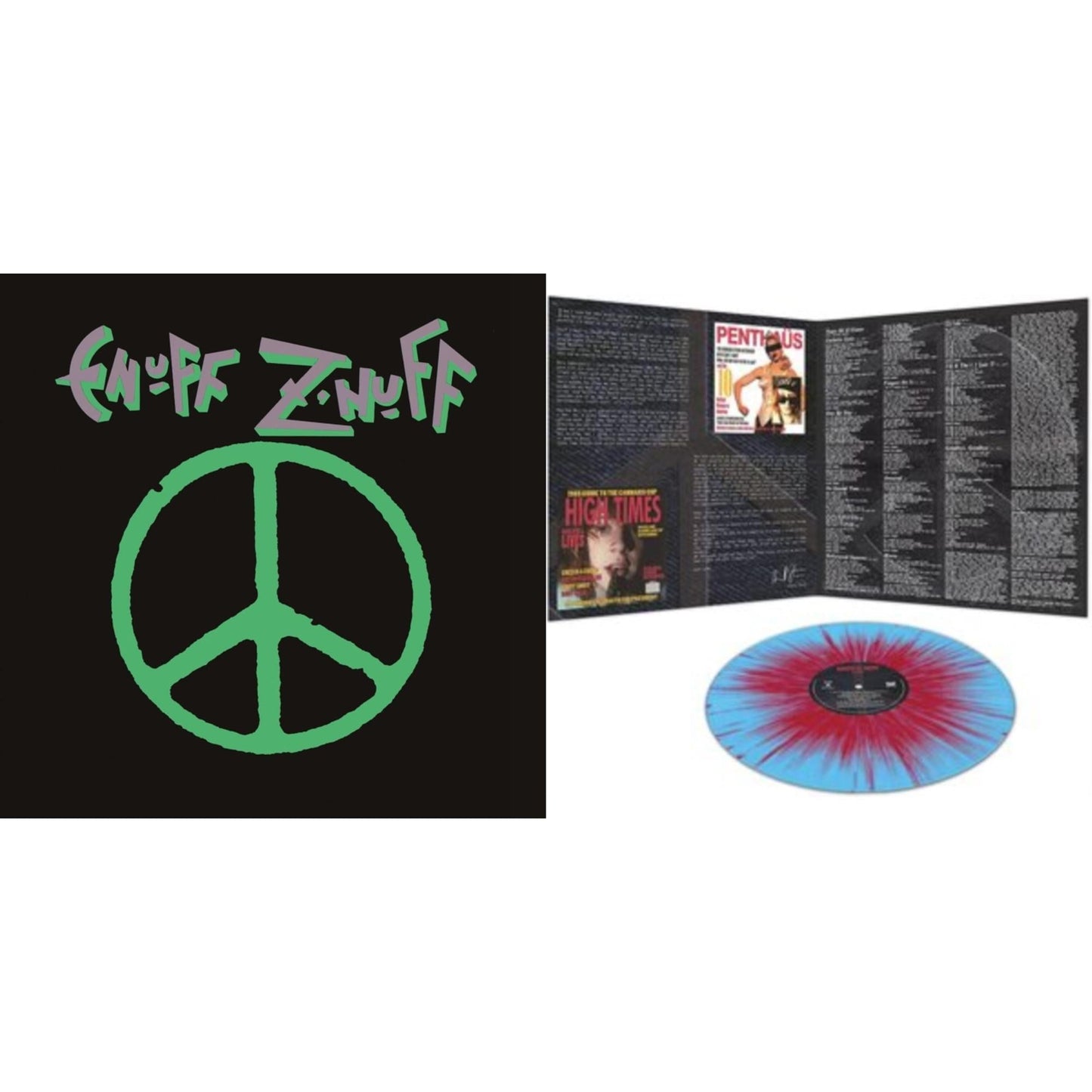 Enuff Z'nuff - Enuff Z'nuff (180G/Green LP Vinyl/Limited Edition) & 1985 (Blue & Red Starburst LP Vinyl)