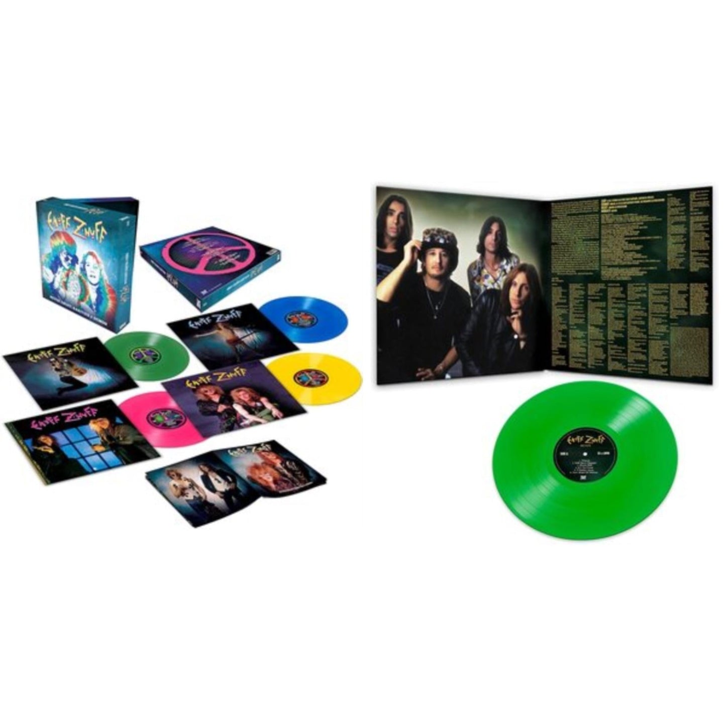 Enuff Z'nuff - Seven (Green LP Vinyl/Reissue) & Rarities & Demos (4LP/Colored Vinyl)