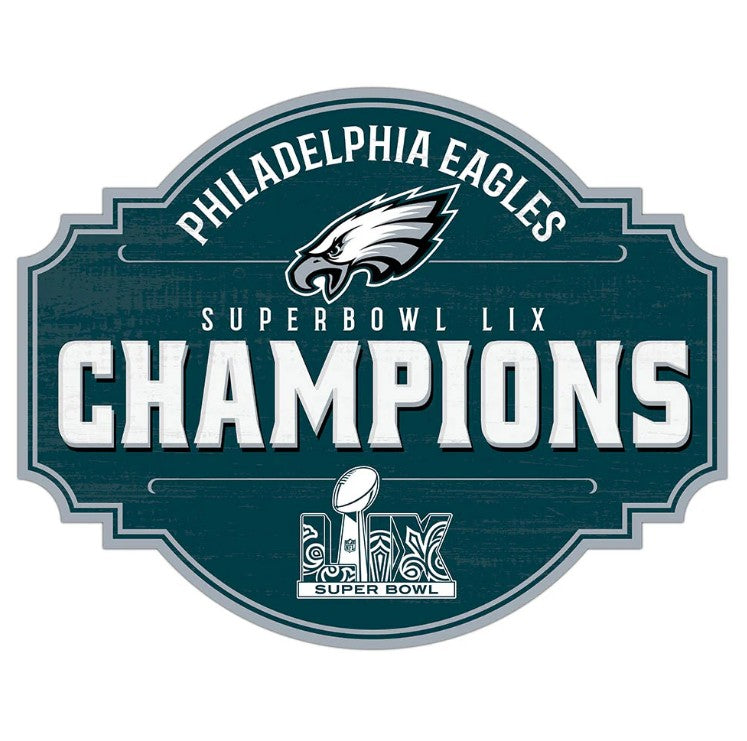 Philadelphia Eagles 12" Tavern Wood Sign