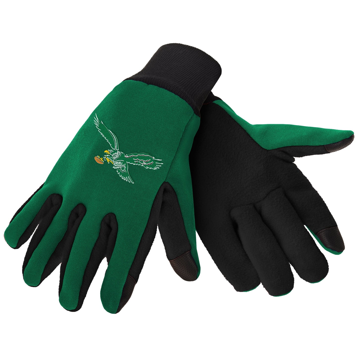 Philadelphia Eagles Throwback Kelly Green Texting Gloves