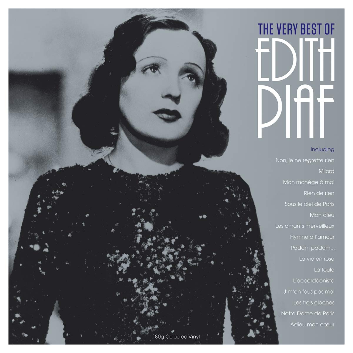Edith Piaf - Very Best Of (180gm Clear Vinyl) Vinyl Record