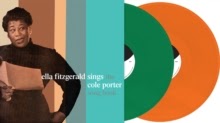 Ella Fitzgerald The Cole Porter Song Book (Green & Orange Vinyl) (2 LP) Vinyl Record