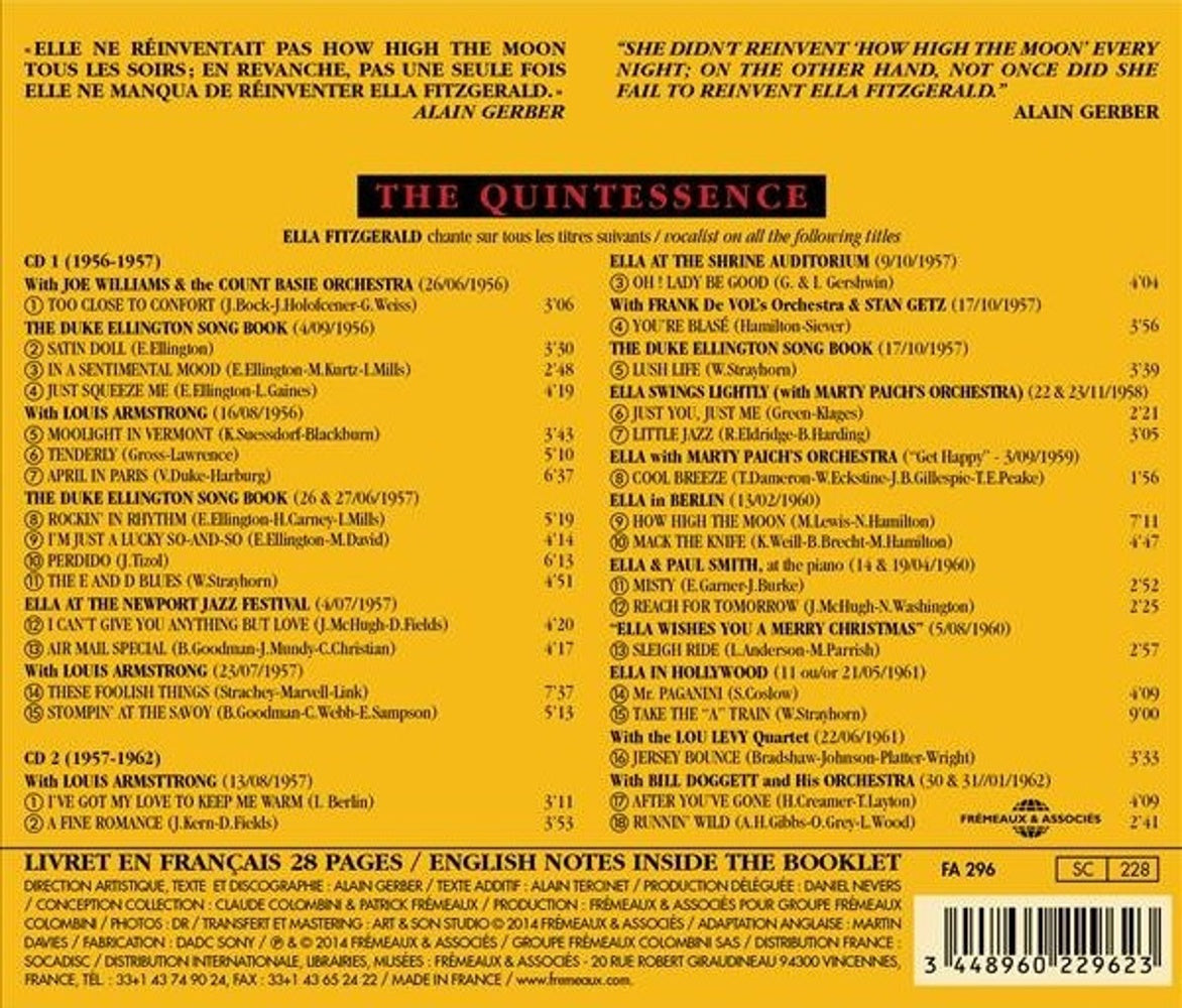 Ella Fitzgerald – The Quintessence: Vol. 2 (2-CD)
