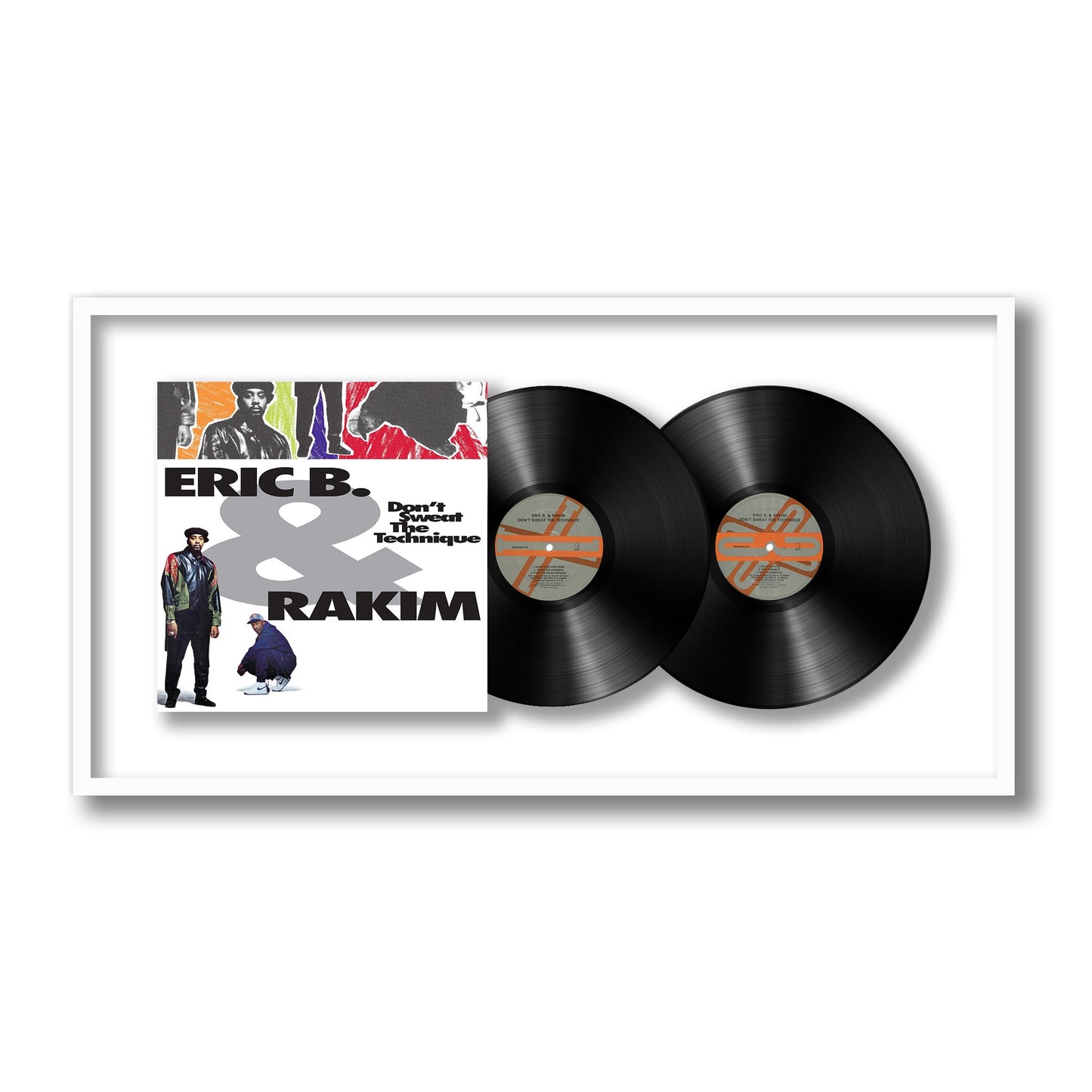 Eric B. & Rakim Don't Sweat the Technique Framed Vinyl Record