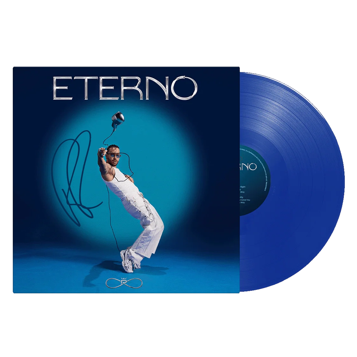 Prince Royce - ETERNO LP (Autographed) Vinyl Record