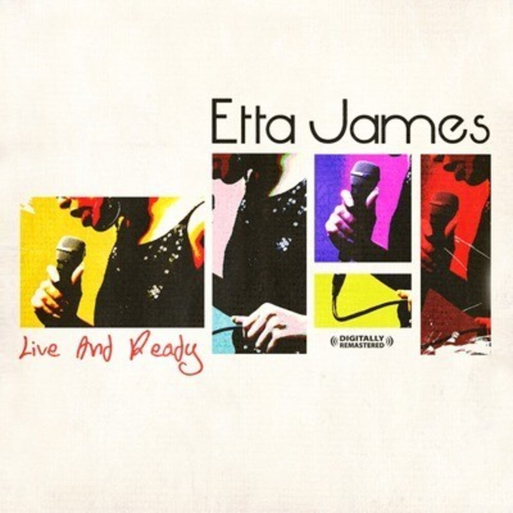 Etta James – Live & Ready Music CD