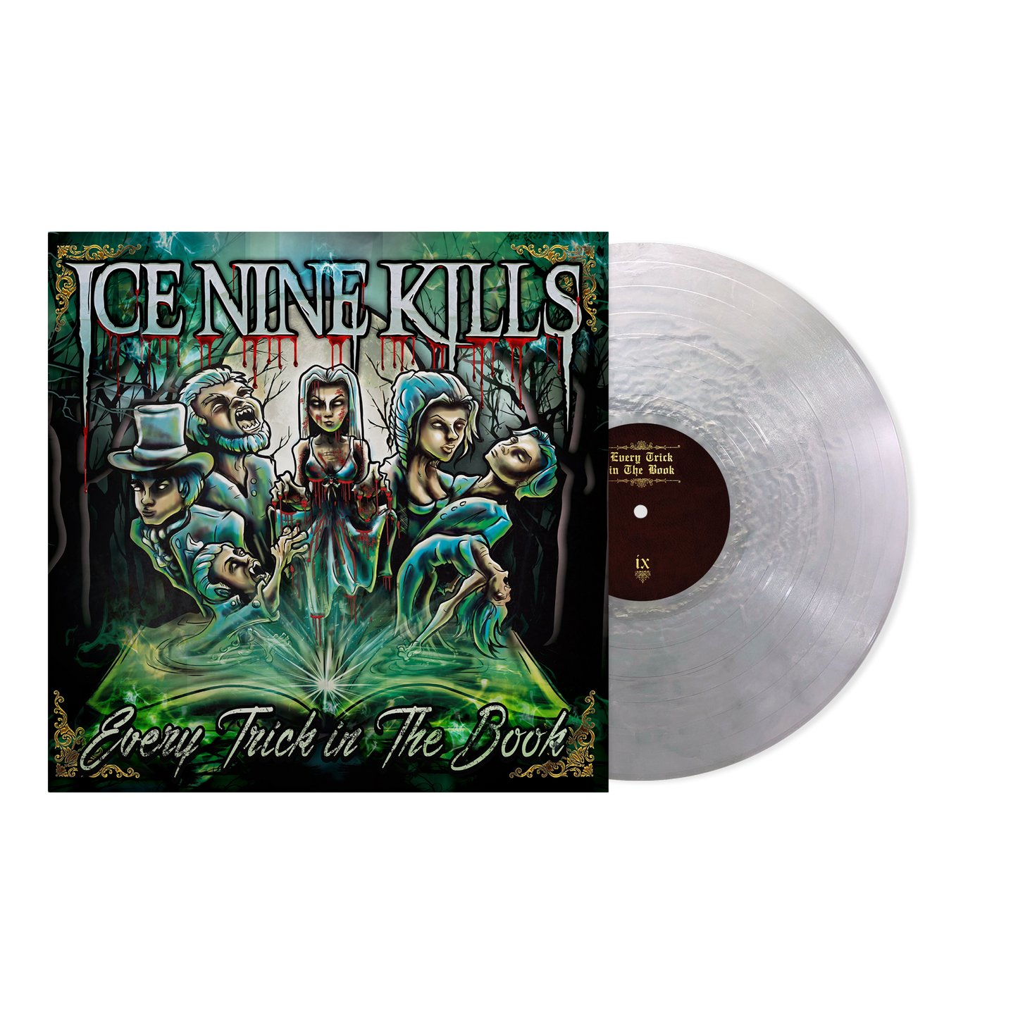 Ice Nine Kills ‘Every Trick In The Book’ LP (Limited Edition – Only 500 Made, Metallic Silver Vinyl) Vinyl Record