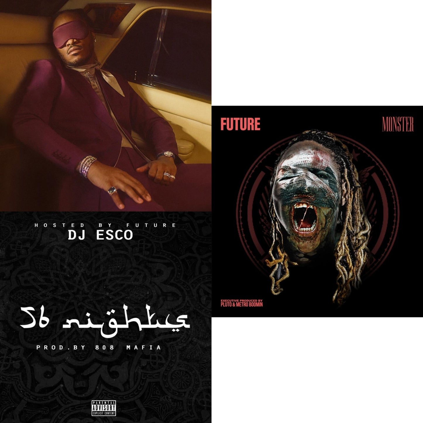 Future - I Never Liked You & 56 Nights & Monster (X) - LP Vinyl Bundle