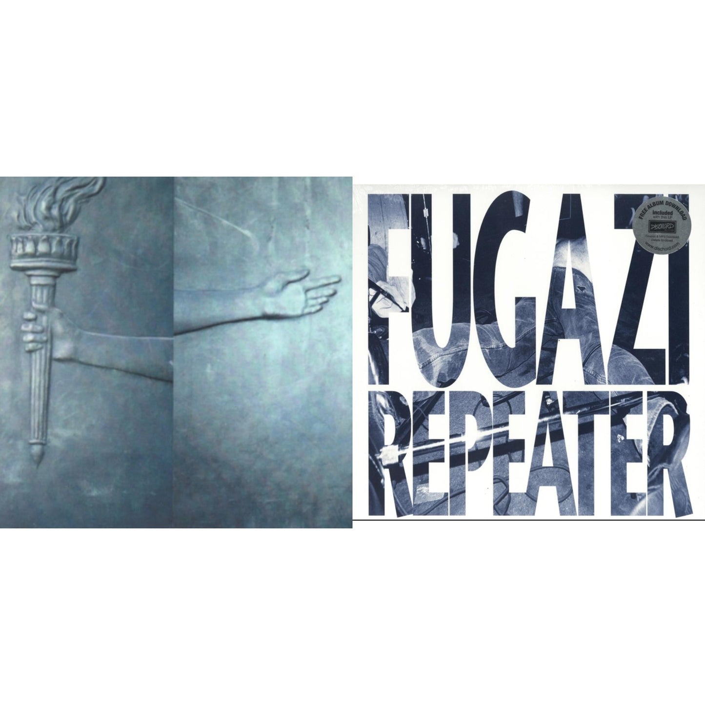 Fugazi - Argument & Repeater (Blue LP Vinyl)