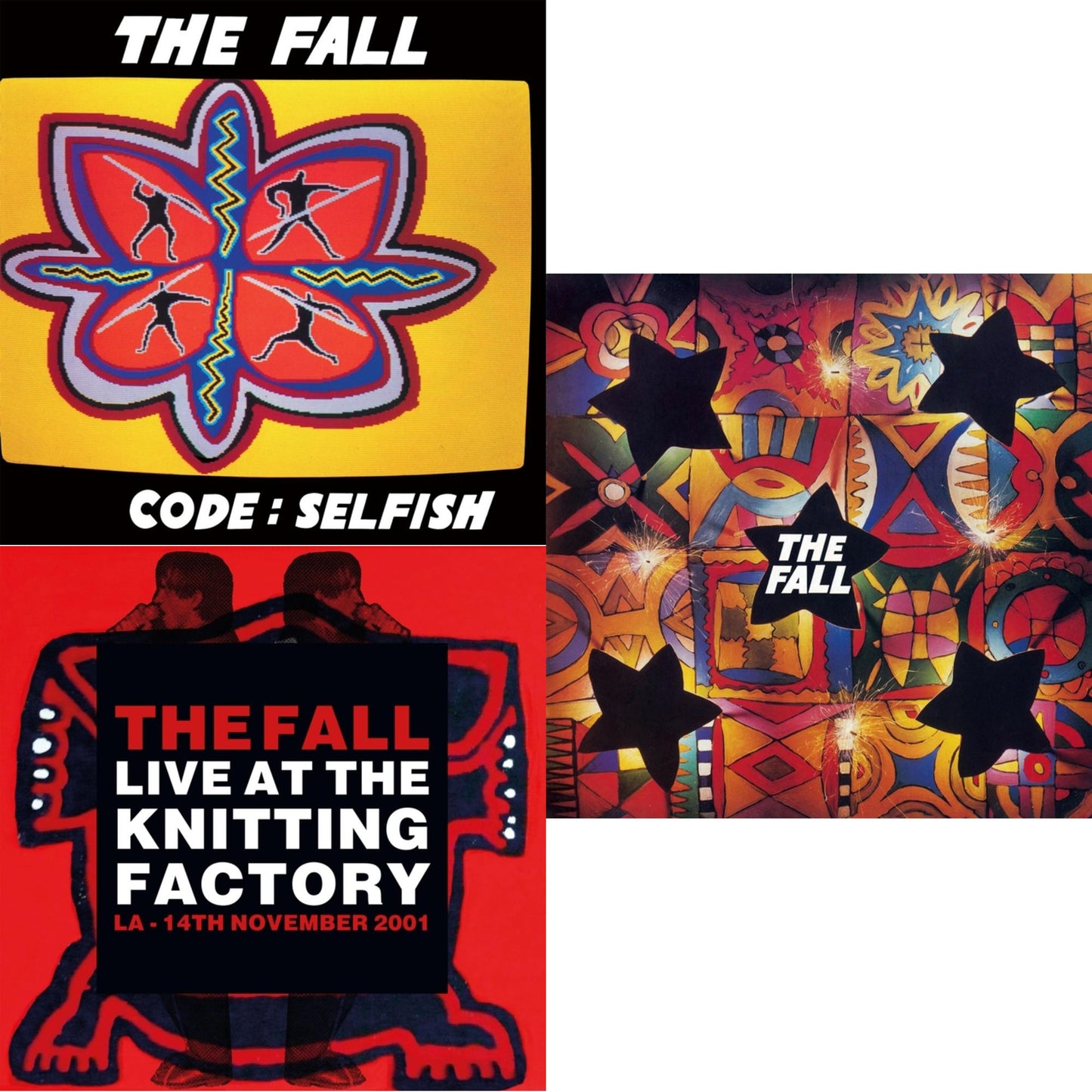 Fall - Live Art The Knitting Factory - La - 14 November 2001 & Shift-Work & Code: Selfish - LP Vinyl Bundle