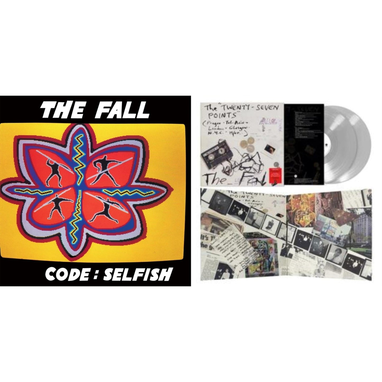Fall - Twenty-Seven Points: Live 92-95 (Live) (140G/Clear LP Vinyl) & Code: Selfish