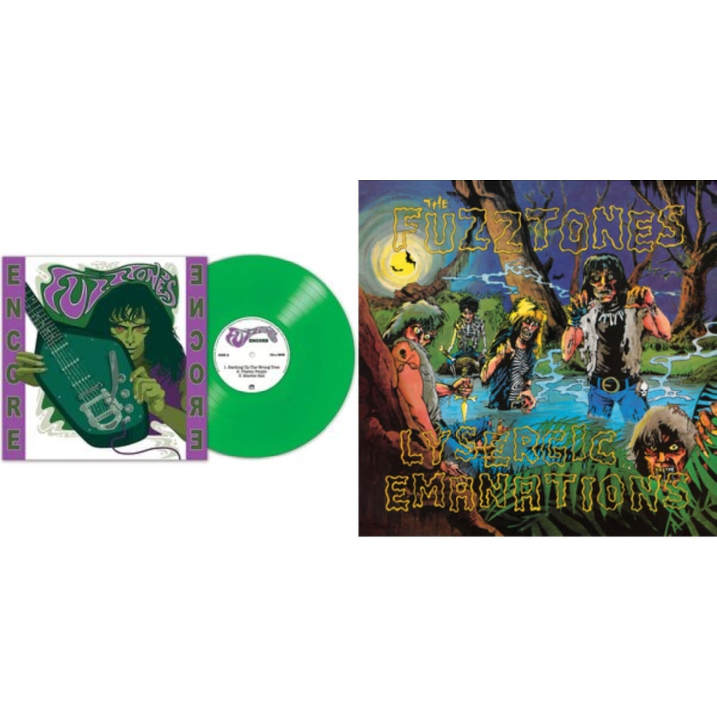 Fuzztones - Fuzztones - Lysergic Emanations (1985) (Remastered & Expanded) & Encore (Green LP Vinyl)
