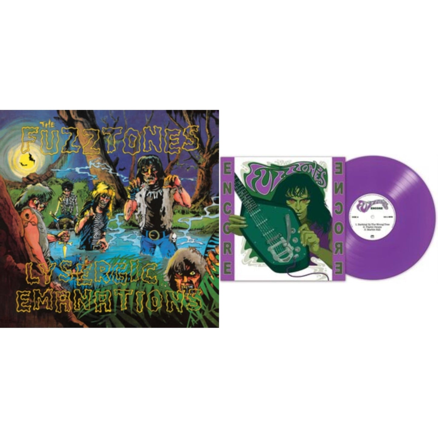 Fuzztones - Fuzztones - Lysergic Emanations (1985) (Remastered & Expanded) & Encore (Purple LP Vinyl)