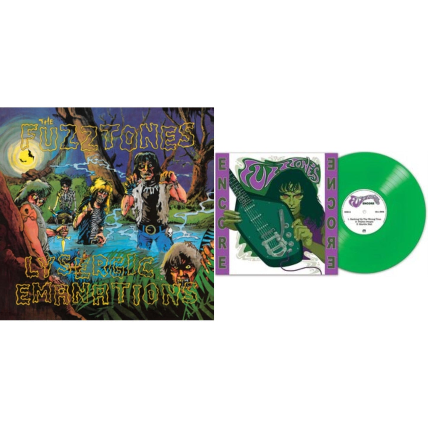 Fuzztones - Fuzztones - Lysergic Emanations (1985) (Remastered & Expanded) & Encore (Green LP Vinyl)