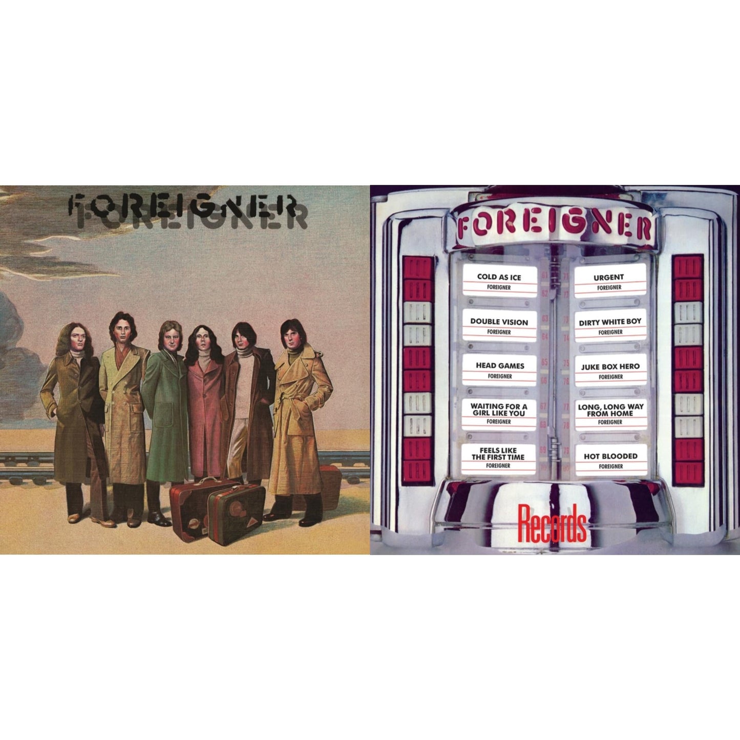 Foreigner - Records & Foreigner (Crystal Clear Diamond LP Vinyl) (Rocktober) (Atl75)