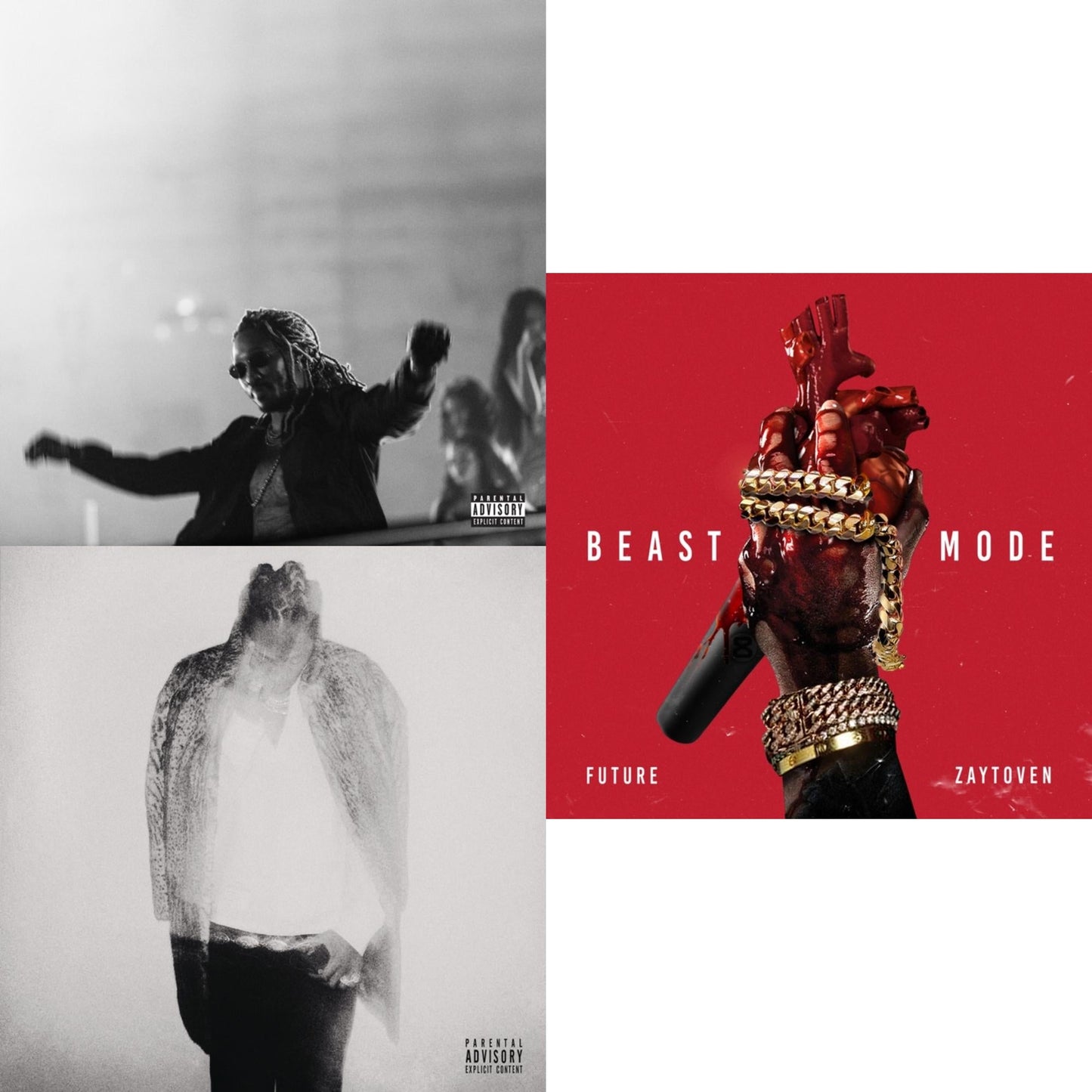 Future - High Off Life (Pa) (2LP/140G) & Hndrxx (X) (2LP) & Beast Mode (X)