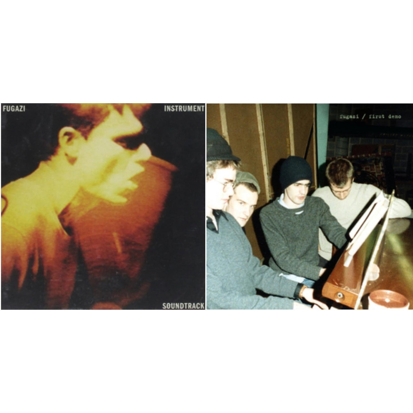 Fugazi - First Demo & Instrument Soundtrack - LP Vinyl Bundle