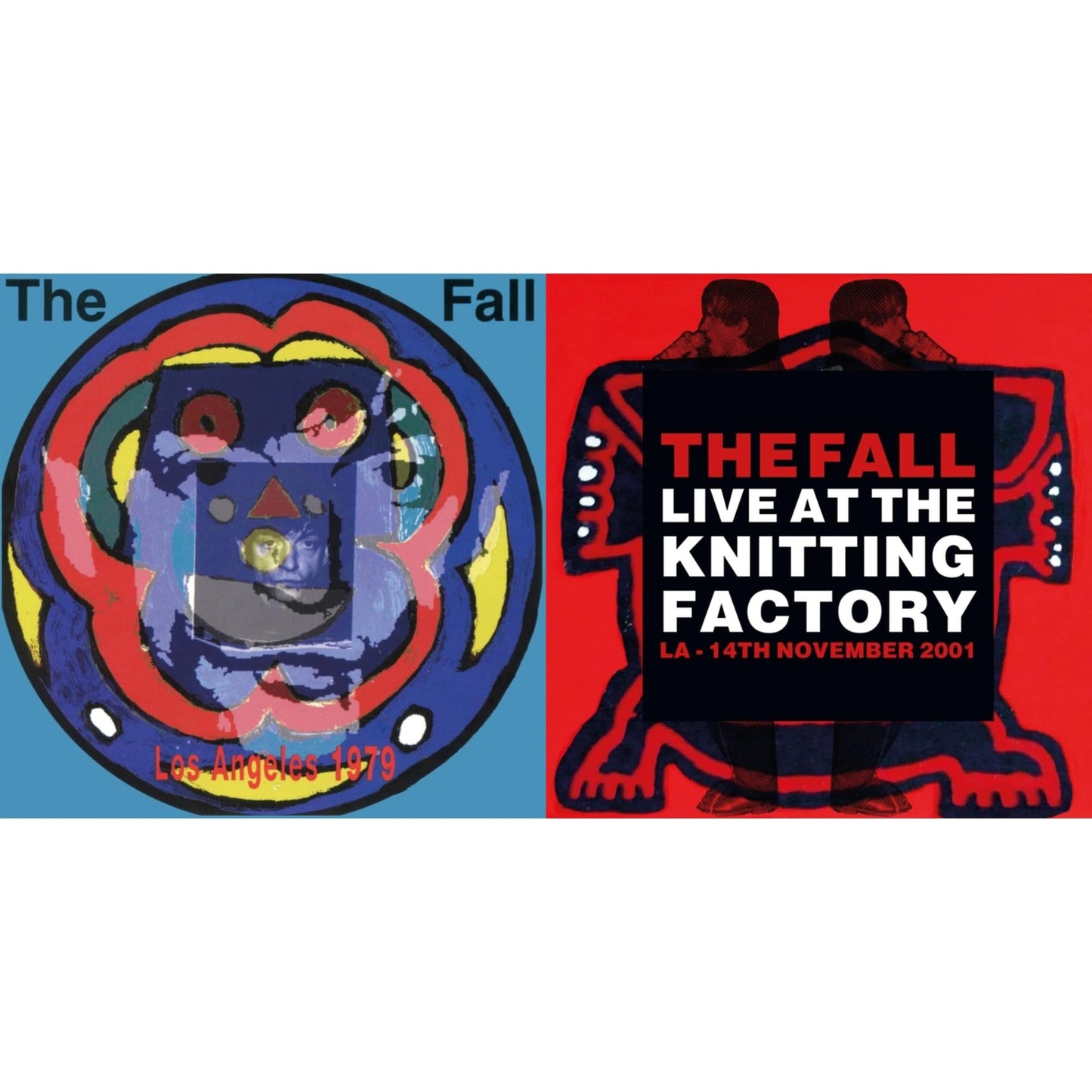 Fall - Live From The Vaults - Los Angeles 1979 & Live Art The Knitting Factory - La - 14 November 2001 - LP Vinyl Bundle