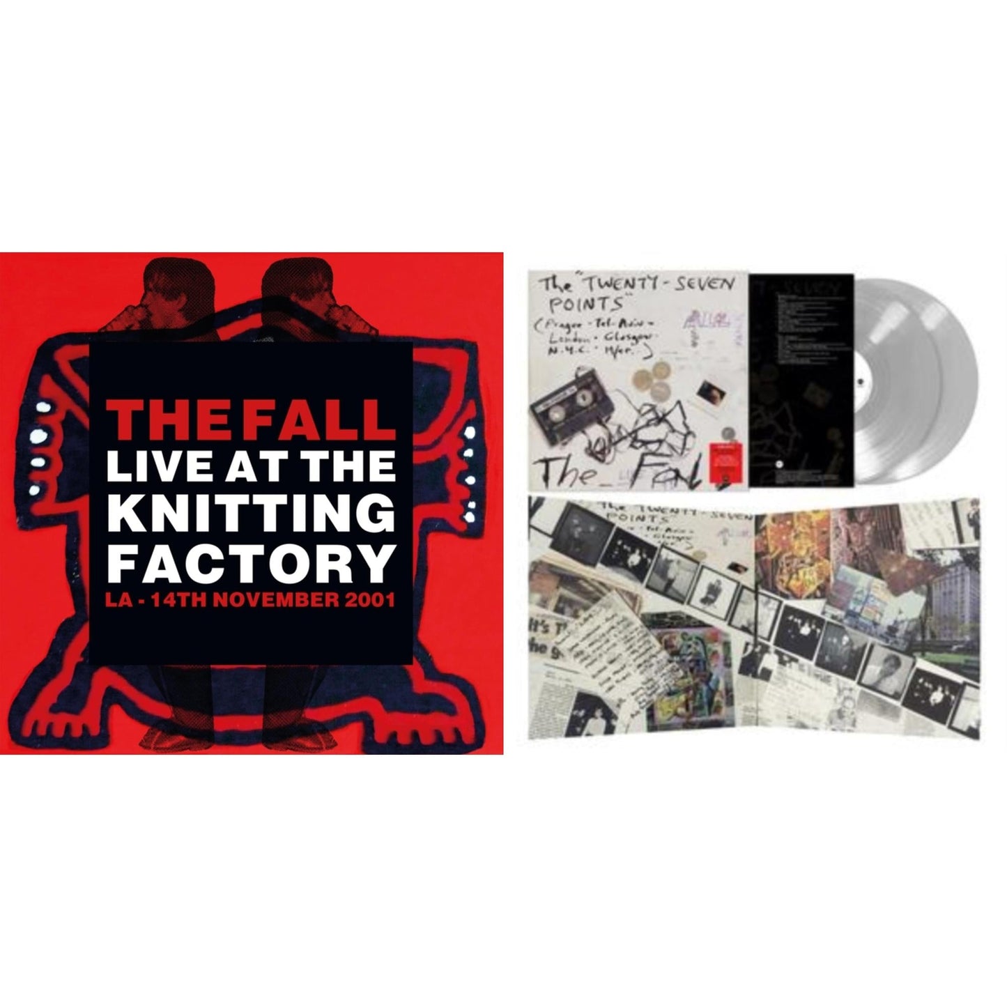Fall - Live Art The Knitting Factory - La - 14 November 2001 & Twenty-Seven Points: Live 92-95 (Live) (140G/Clear LP Vinyl)