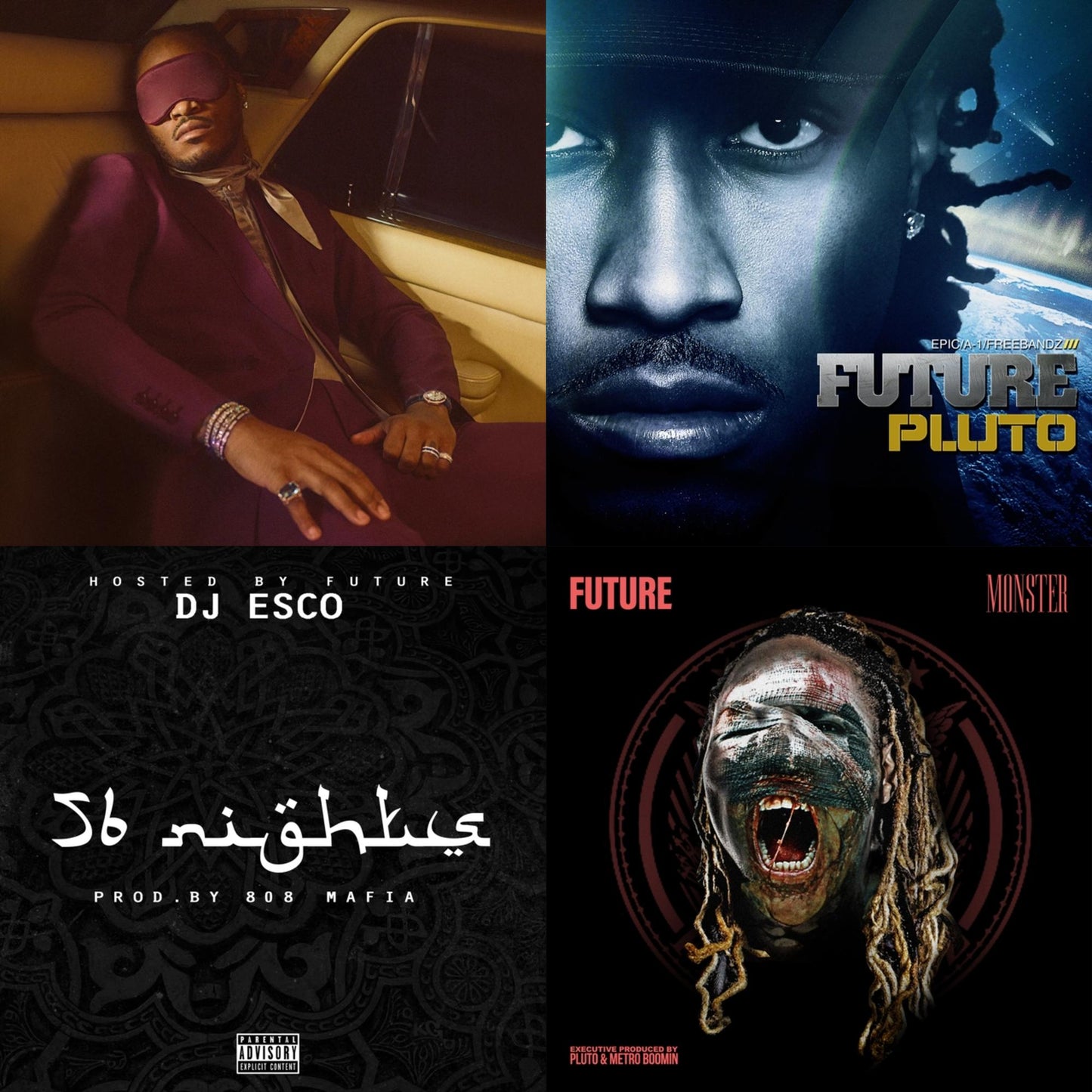 Future - I Never Liked You & Pluto (X) (2LP) & 56 Nights & Monster (X)