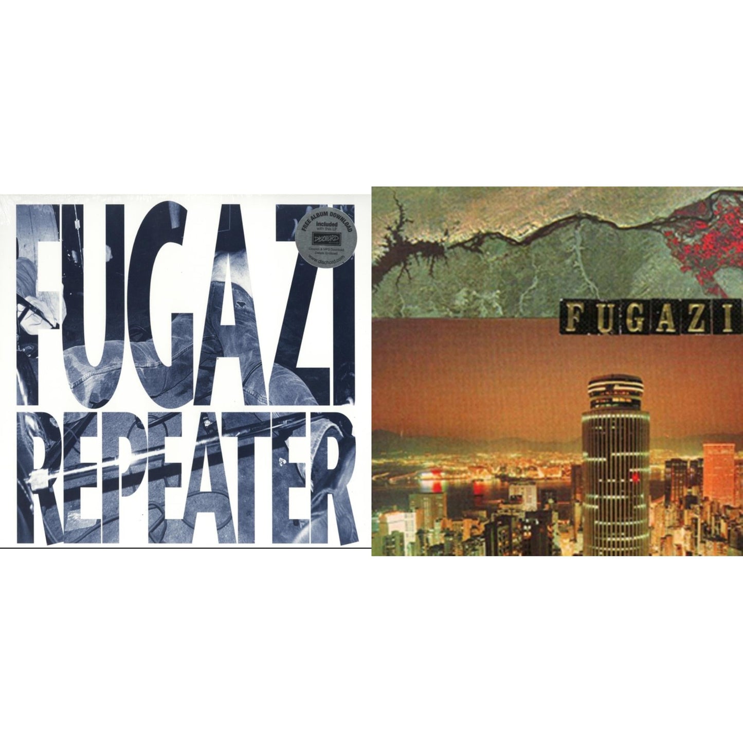 Fugazi - Repeater (Blue LP Vinyl) & End Hits