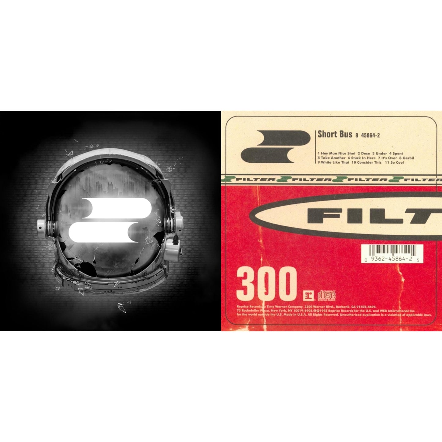 Filter - Algorithm (Clear LP Vinyl) & Short Bus