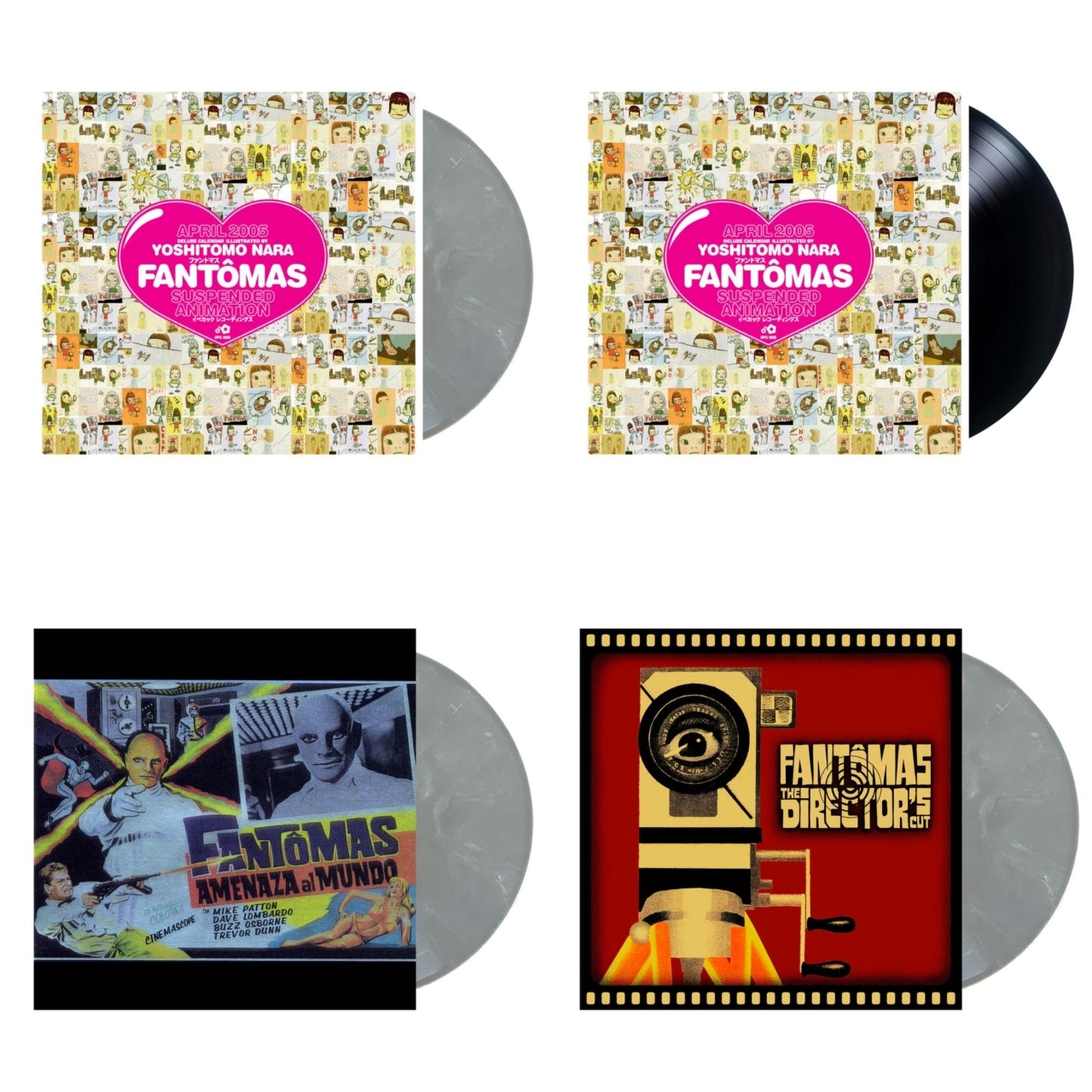 Fantomas - Suspended Animation (Silver Streak LP Vinyl) (I) & Suspended Animation & Fantomas (Silver Streak LP Vinyl) (I) & Director's Cut (Silver Streak LP Vinyl) (I)
