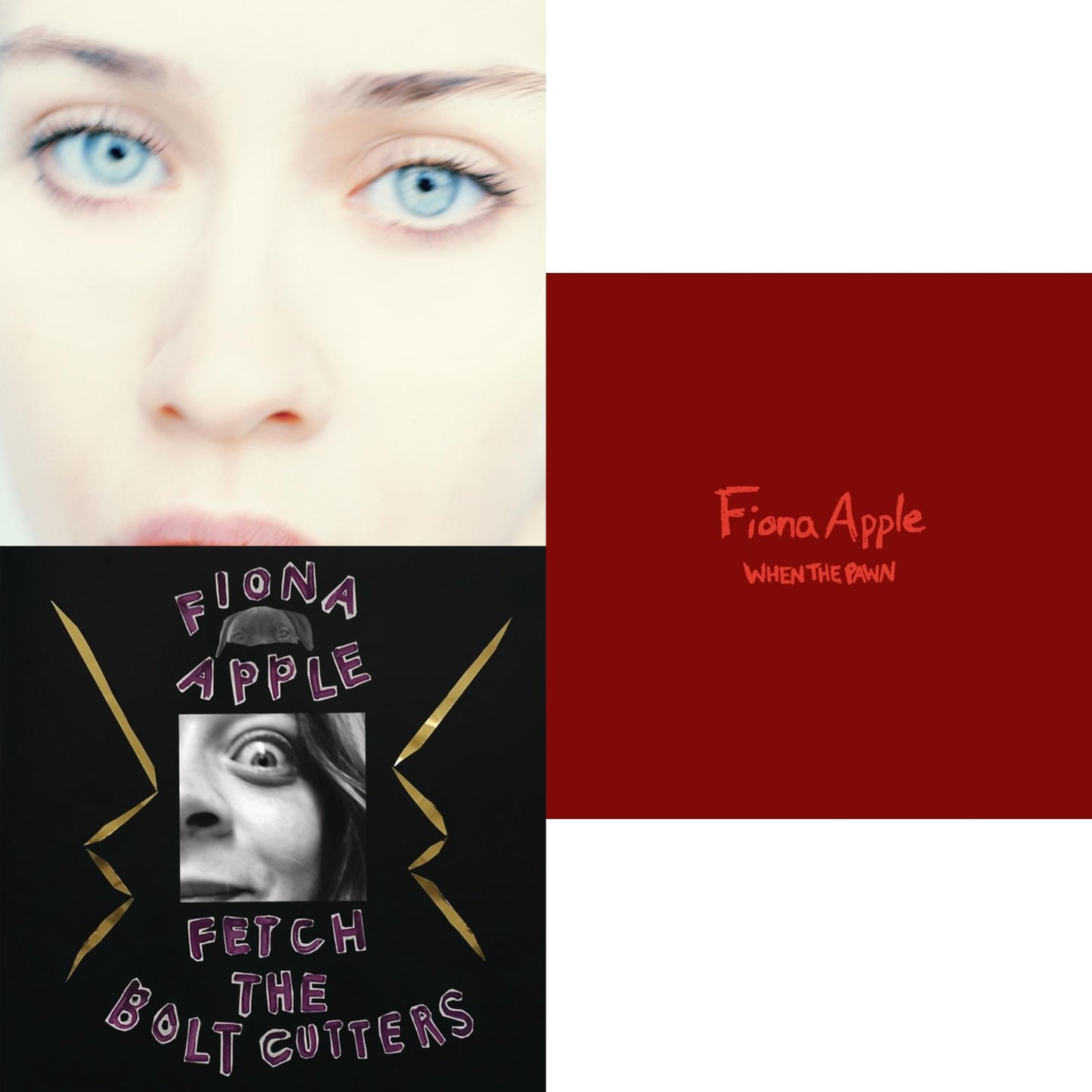 Fiona Apple - Fetch The Bolt Cutters (180G/2LP/Dl Insert) & Tidal (2LP/180G/45 RPM) & When The Pawn… (180G)