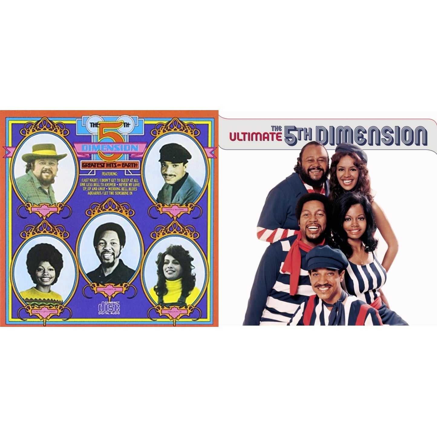 Fifth Dimension - Greatest Hits On Earth & Ultimate 5Th Dimension - CD Bundle