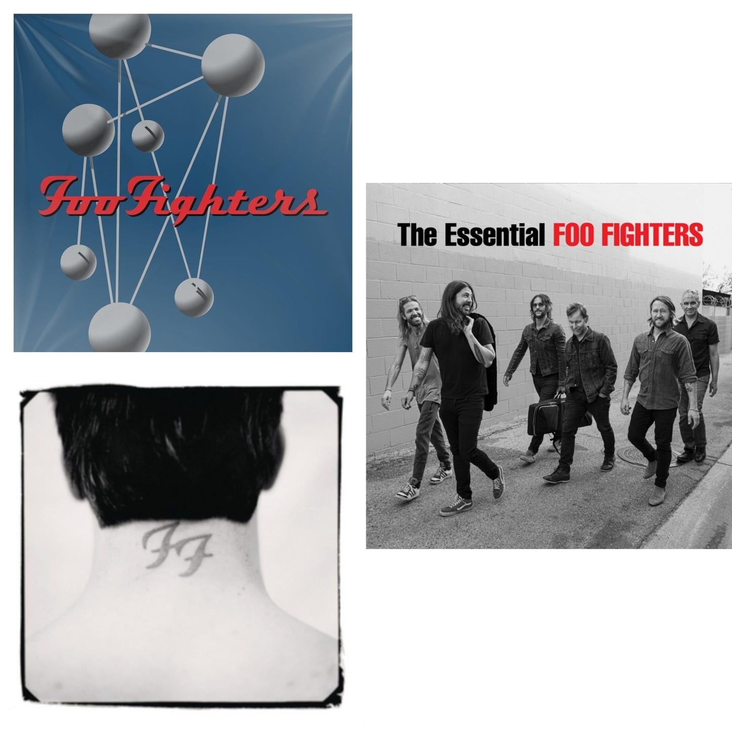 Foo Fighters - Colour & The Shape (2LP/Dl Card) & There Is Nothing Left To Lose (2LP/Dl Card) & Essential Foo Fighters