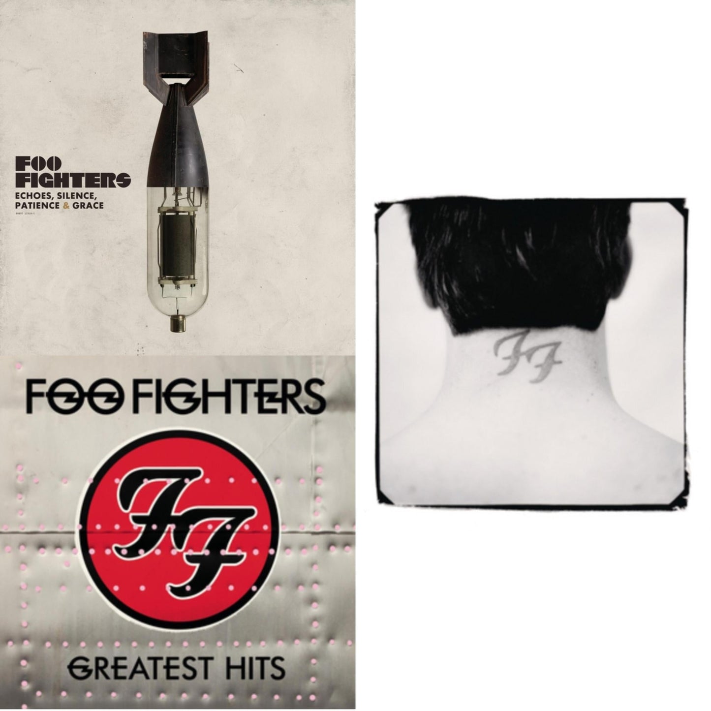 Foo Fighters - Echoes Silence Patience & Grace & Greatest Hits (2LP/Dl Card/Gatefold) & There Is Nothing Left To Lose (2LP/Dl Card)