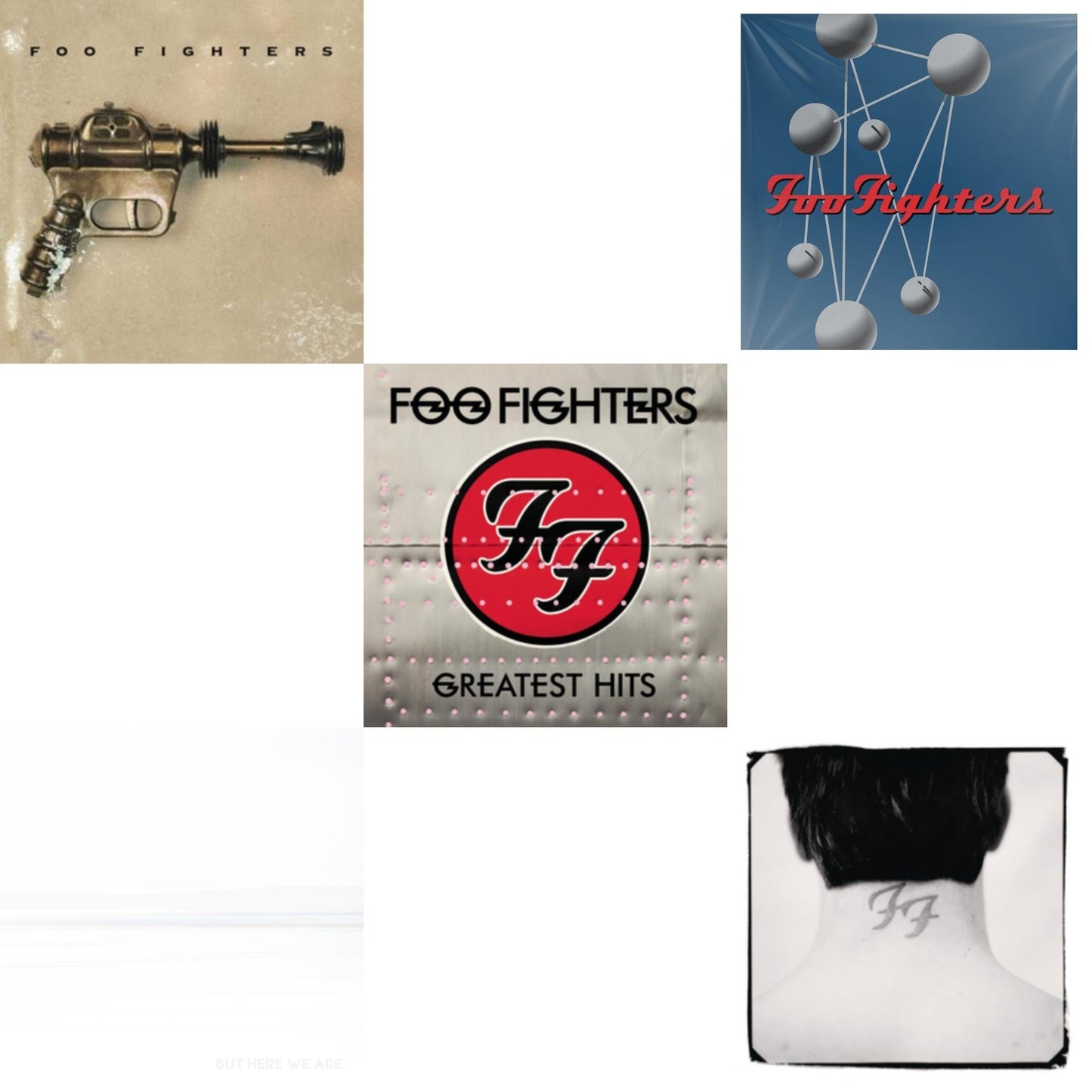 Foo Fighters - Foo Fighters (Dl Card) & But Here We Are & Greatest Hits (2LP/Dl Card/Gatefold) & Colour & The Shape (2LP/Dl Card) & There Is Nothing Left To Lose (2LP/Dl Card)