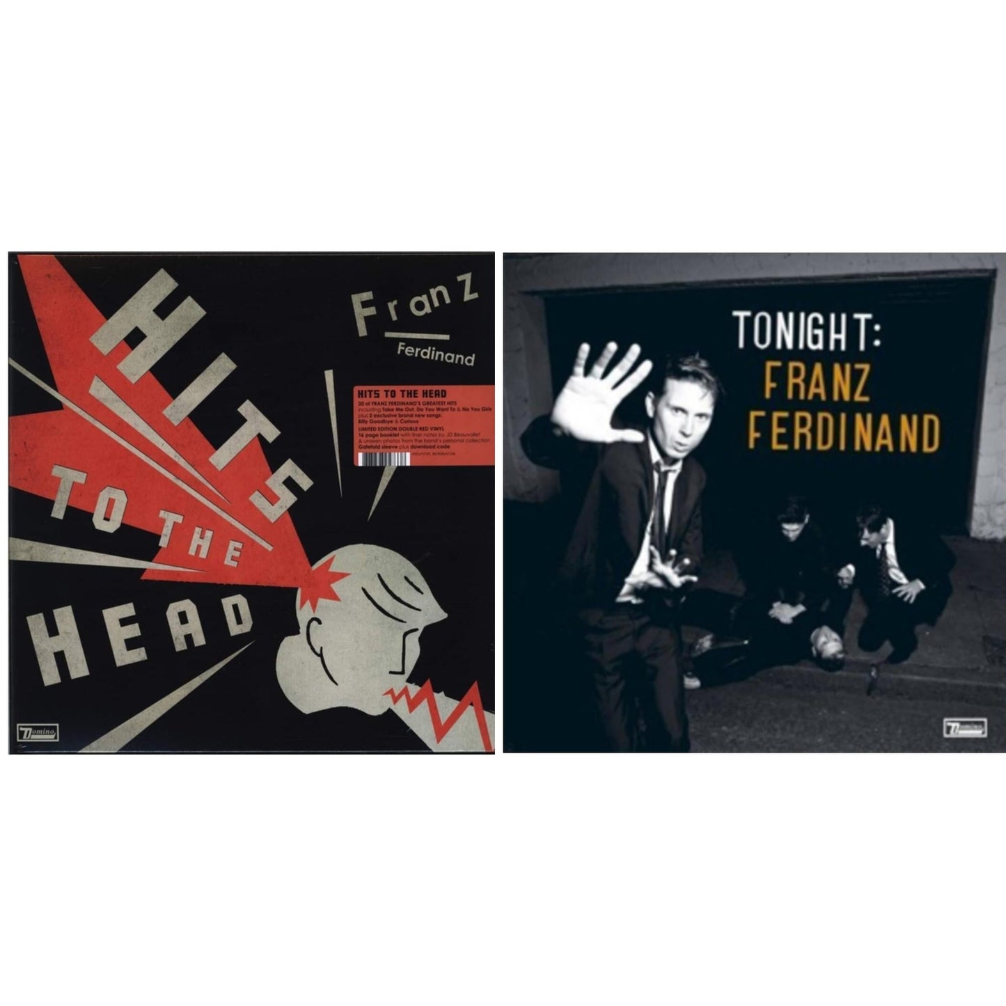 Franz Ferdinand - Tonight (2LP/Dl Card) & Hits To The Head (2LP/Translucent Red Vinyl) (I)