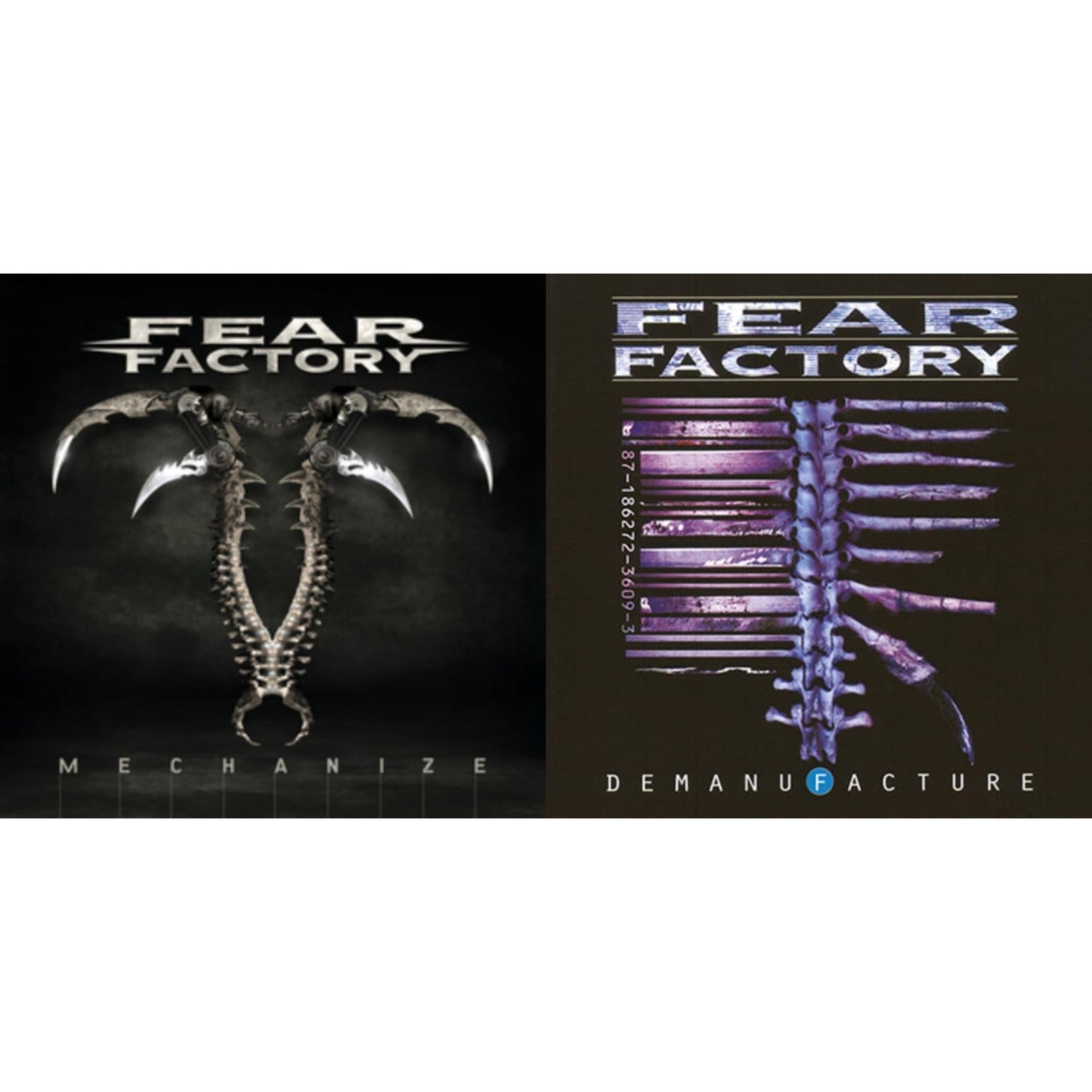 Fear Factory - Mechanize & Demanufacture - CD Bundle