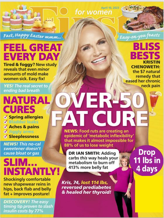 First for Women - 04.10.23 Over 50 Fat Cure