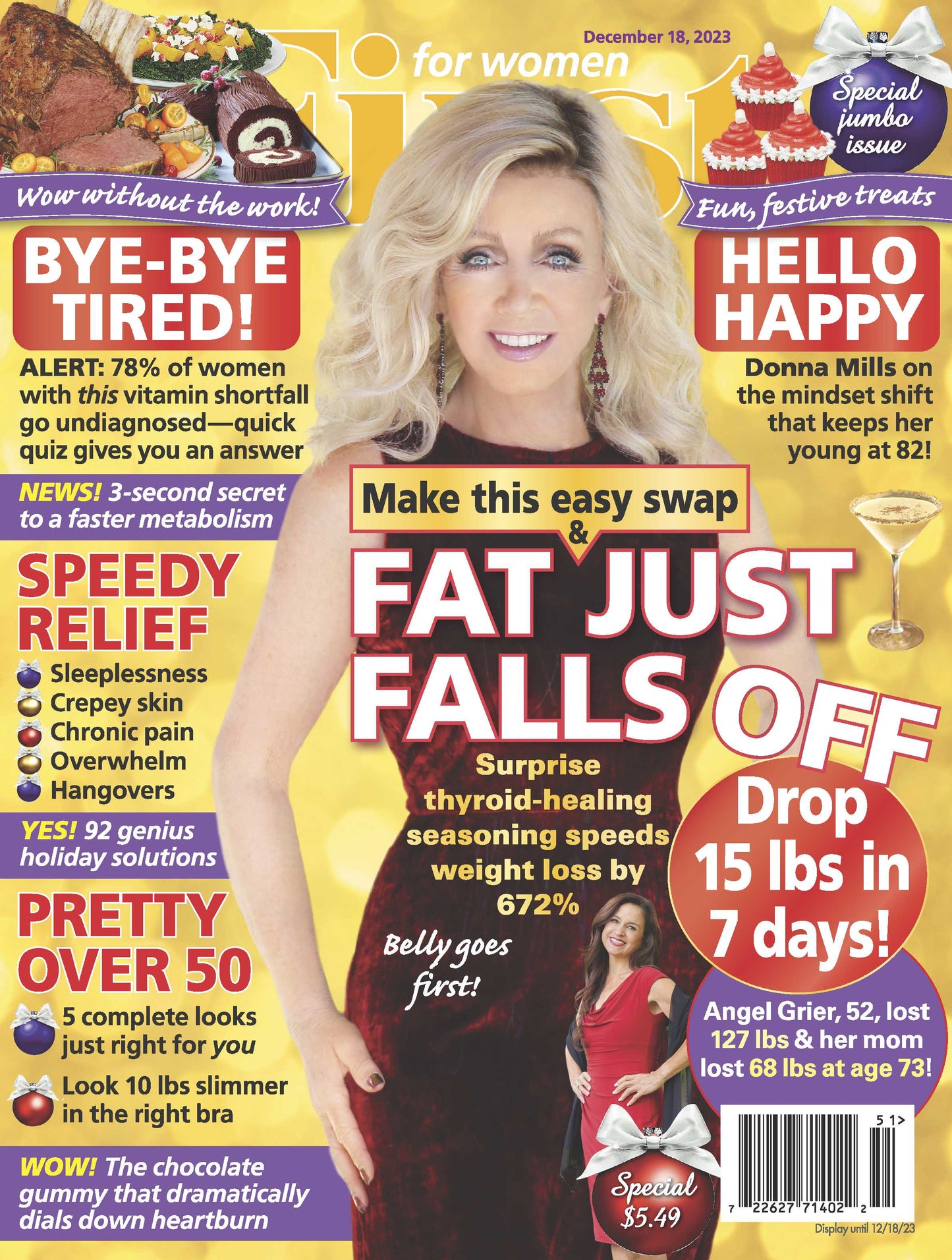 First for Women - 12.18.23 Fat Just Falls Off
